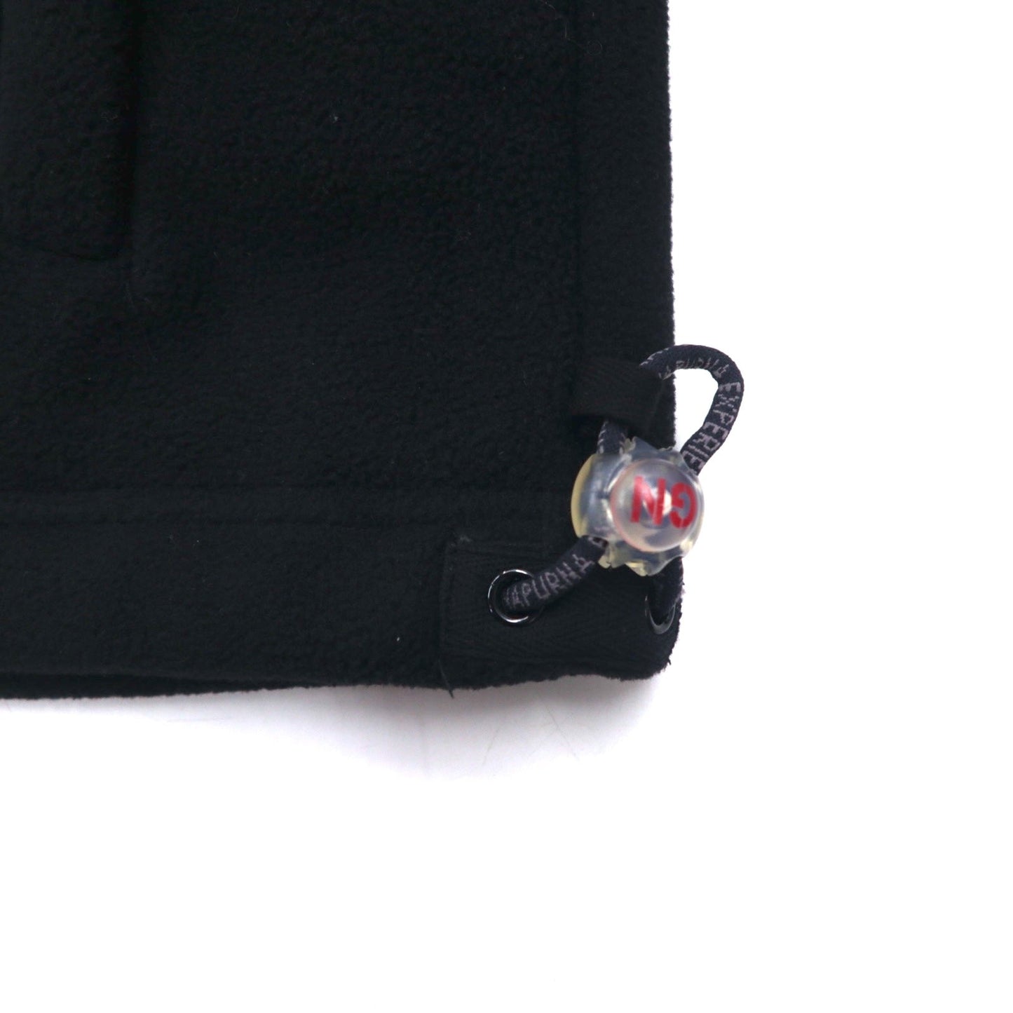 GEOGRAPHICAL NORWAY フルジップ フリースジャケット XXL ブラック ポリエステル