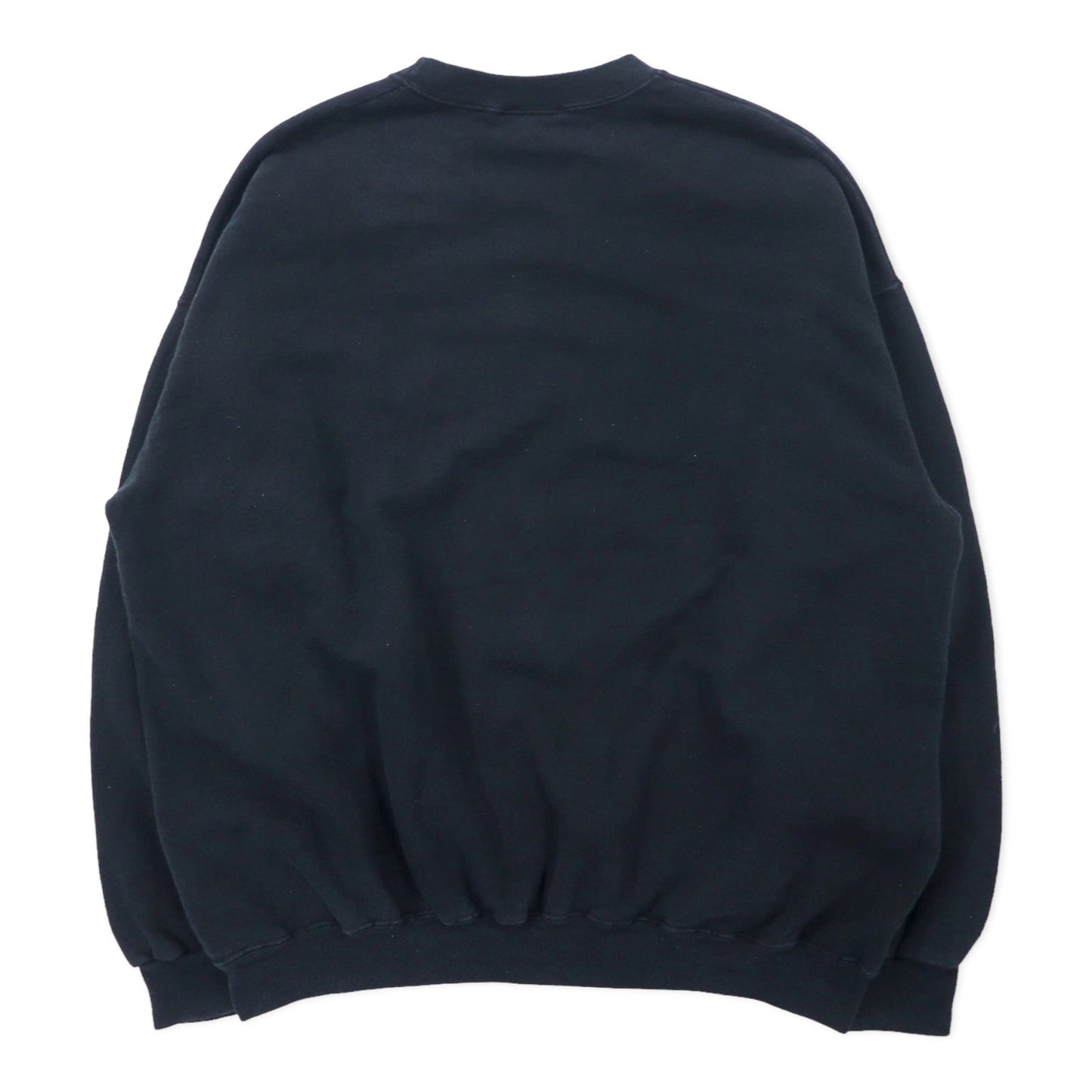 SPORTEX USA製 カレッジ 刺繍 スウェット XL ブラック コットン OHIO STATE ビッグサイズ