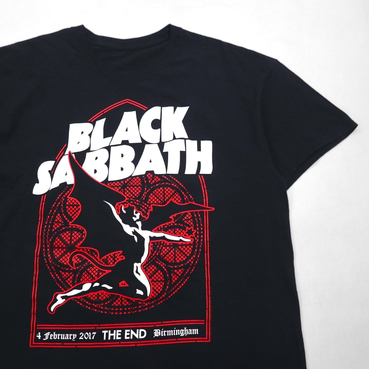 BLACK SABBATH ブラックザバス ロック バンド Tシャツ XL ブラック コットン