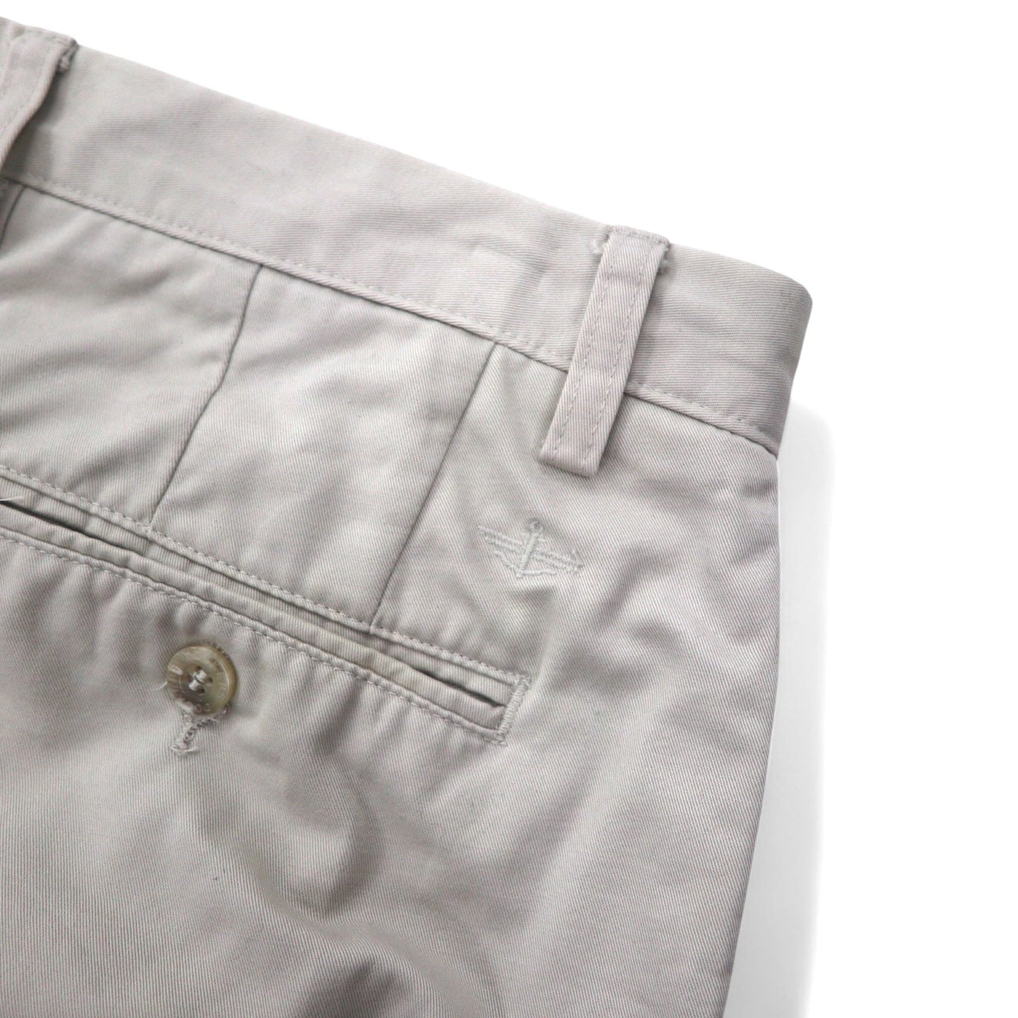 DOCKERS ( Levi's ) RELAXED FIT タック ワイドチノパンツ 36 ベージュ コットン