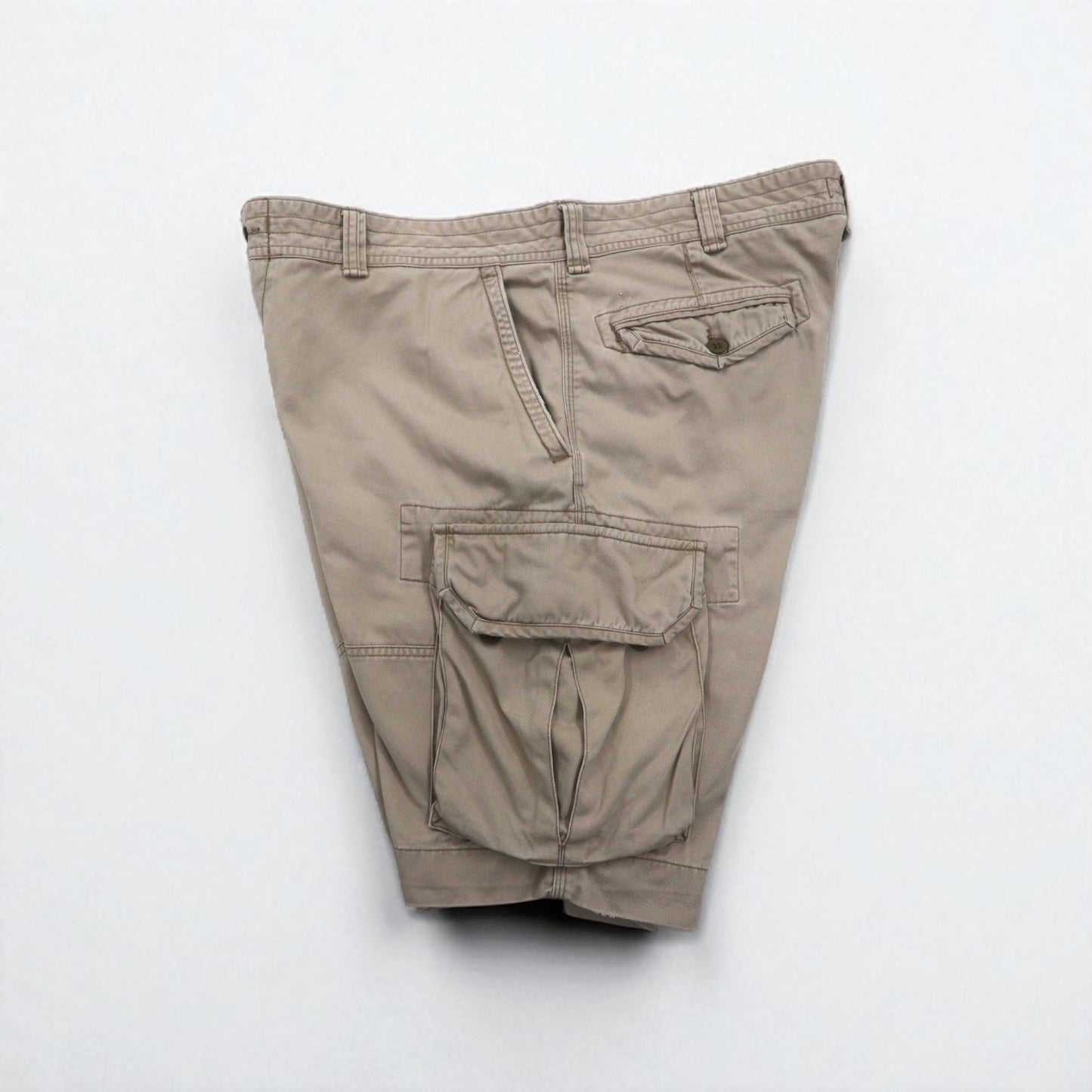 POLO RALPH LAUREN ポロチノ カーゴ ショートパンツ ハーフパンツ XL ベージュ コットン 膝下丈