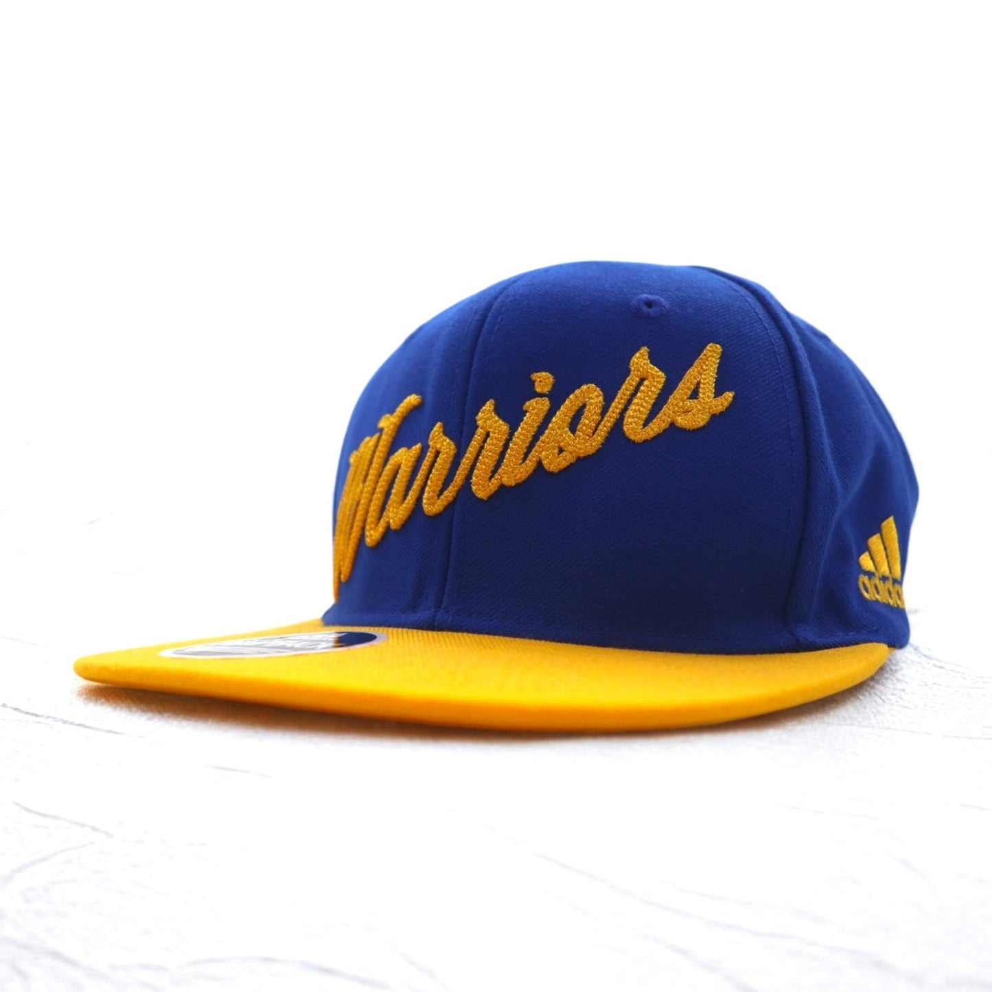 adidas スナップバック ベースボールキャップ ONE ブルー NBA GOLDEN STATE WARRIORS 211AZ 未使用品
