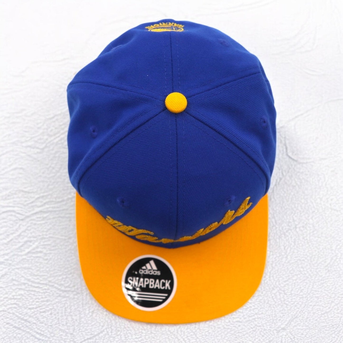 adidas スナップバック ベースボールキャップ ONE ブルー NBA GOLDEN STATE WARRIORS 211AZ 未使用品