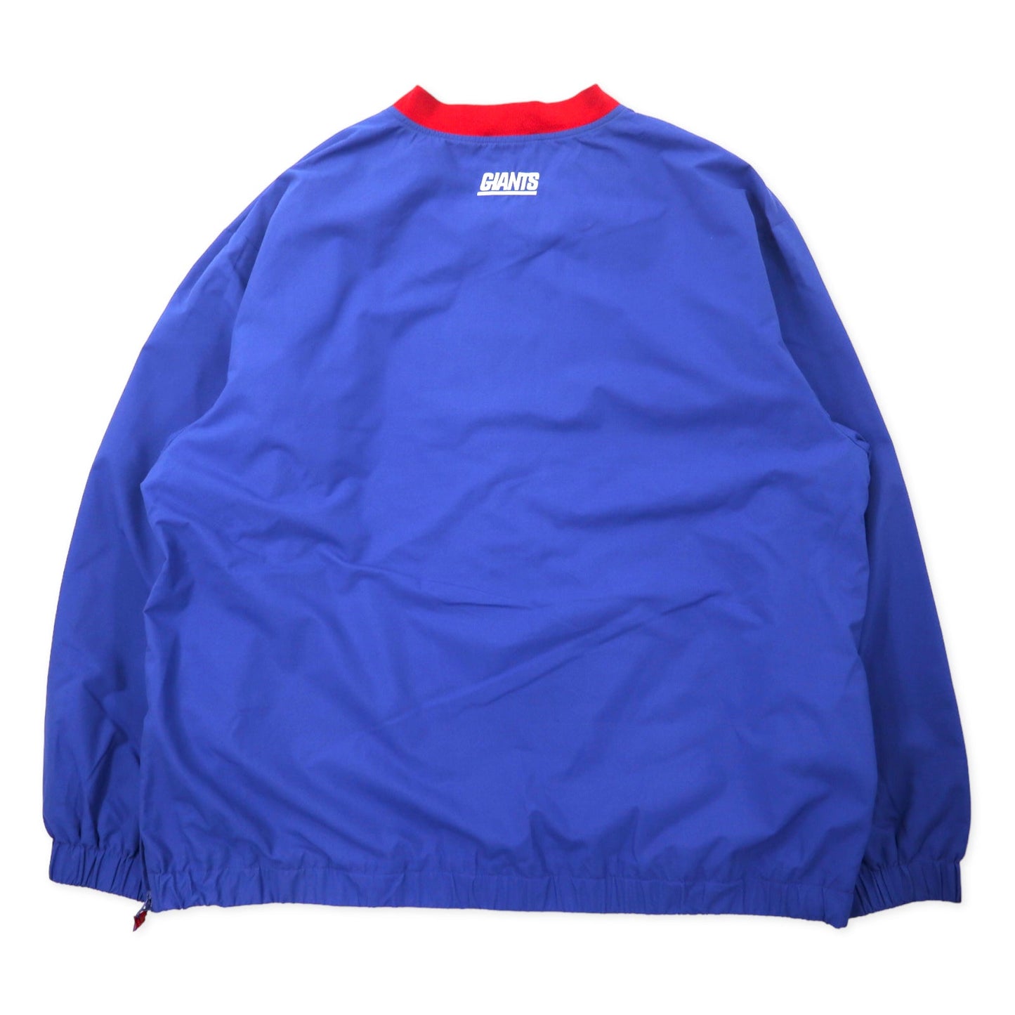NFL TEAM APPAREL ピステ プルオーバー スポーツジャケット 2XL ブルー ポリエステル New York Giants ビッグサイズ