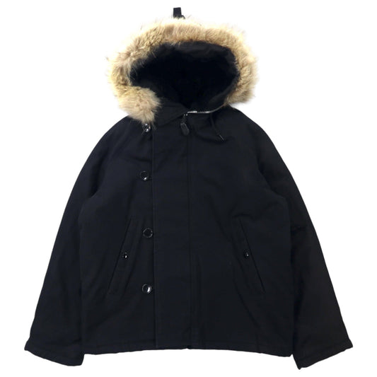 SPIEWAK & SONS GOLDEN FLEECE USA製 N-2B フライトジャケット 38 ブラック コットン 6N2BM0D