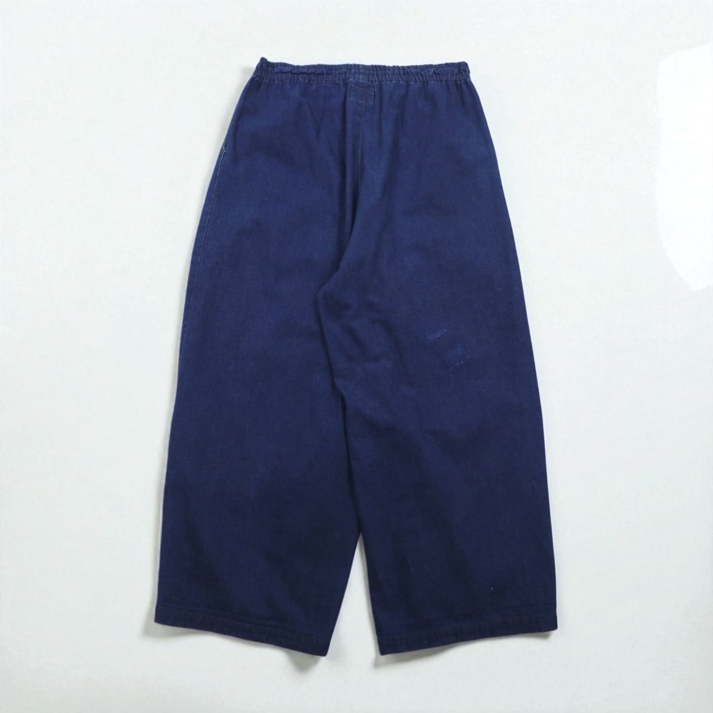 needles リネン デニム ヒザデルパンツ H.D.Pant-Jean S インディゴ ブルー 麻 コットン 日本製