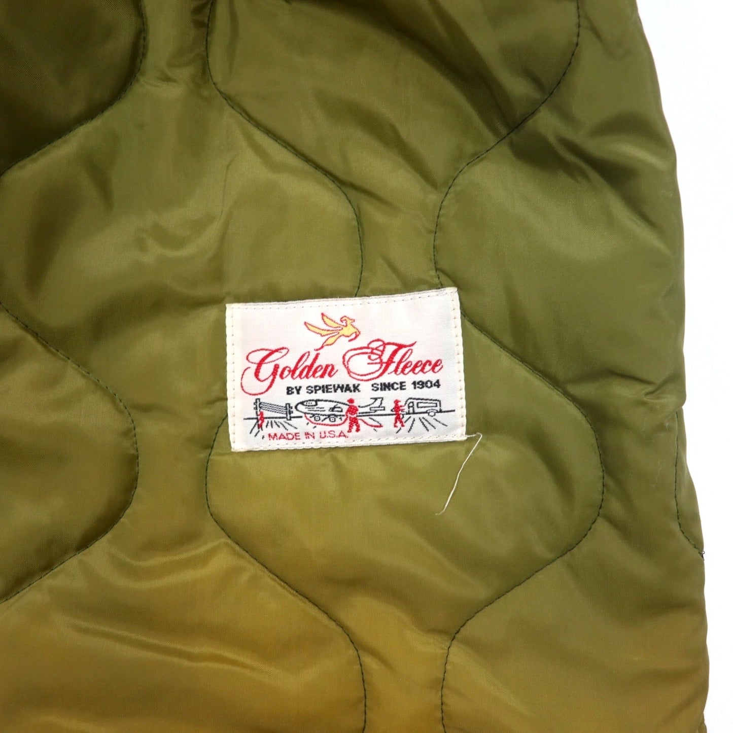 SPIEWAK & SONS GOLDEN FLEECE USA製 N-2B フライトジャケット 38 ブラック コットン 6N2BM0D