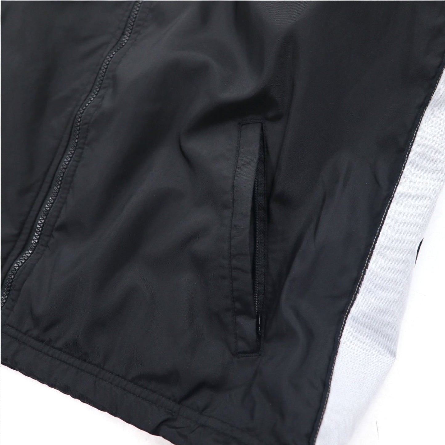 adidas TEAM 90年代 ナイロンジャケット トラックジャケット ジャージ XL サイドライン メッシュライナー