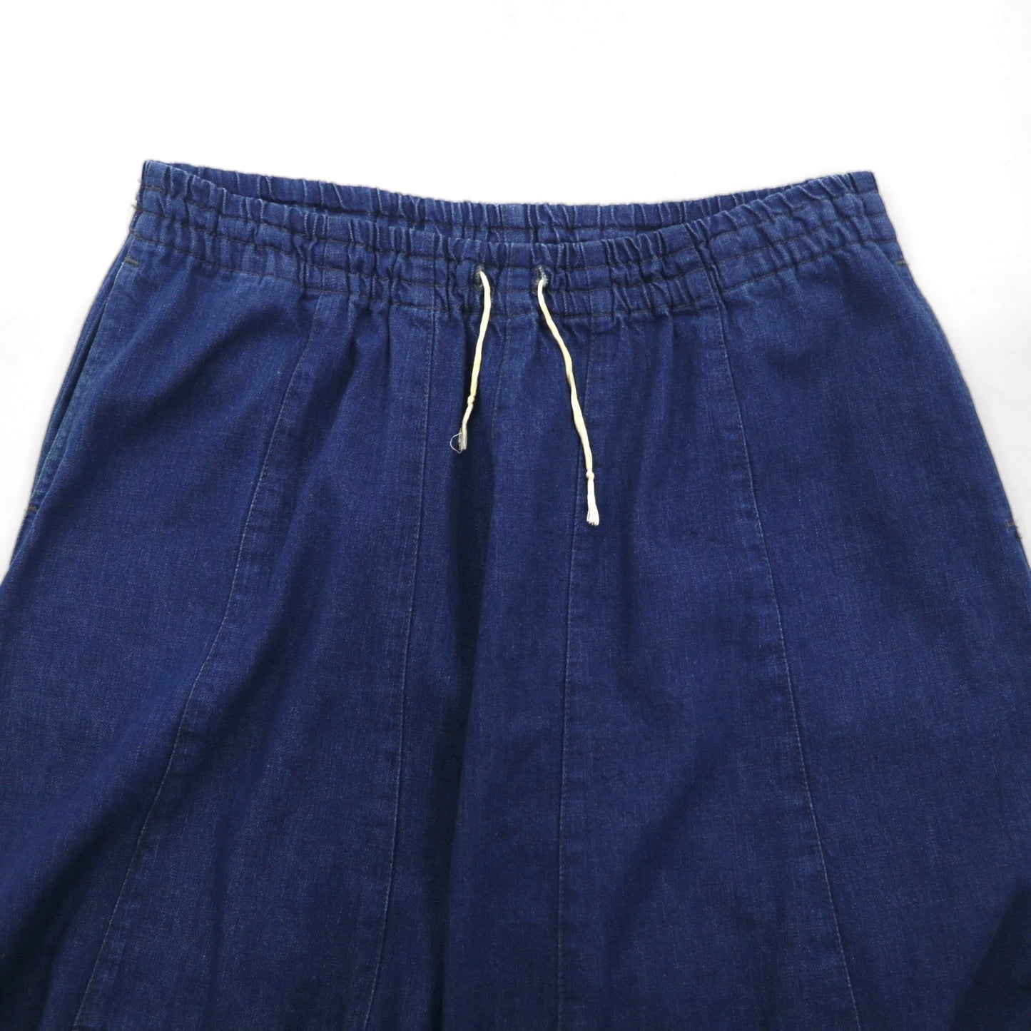 needles リネン デニム ヒザデルパンツ H.D.Pant-Jean S インディゴ ブルー 麻 コットン 日本製