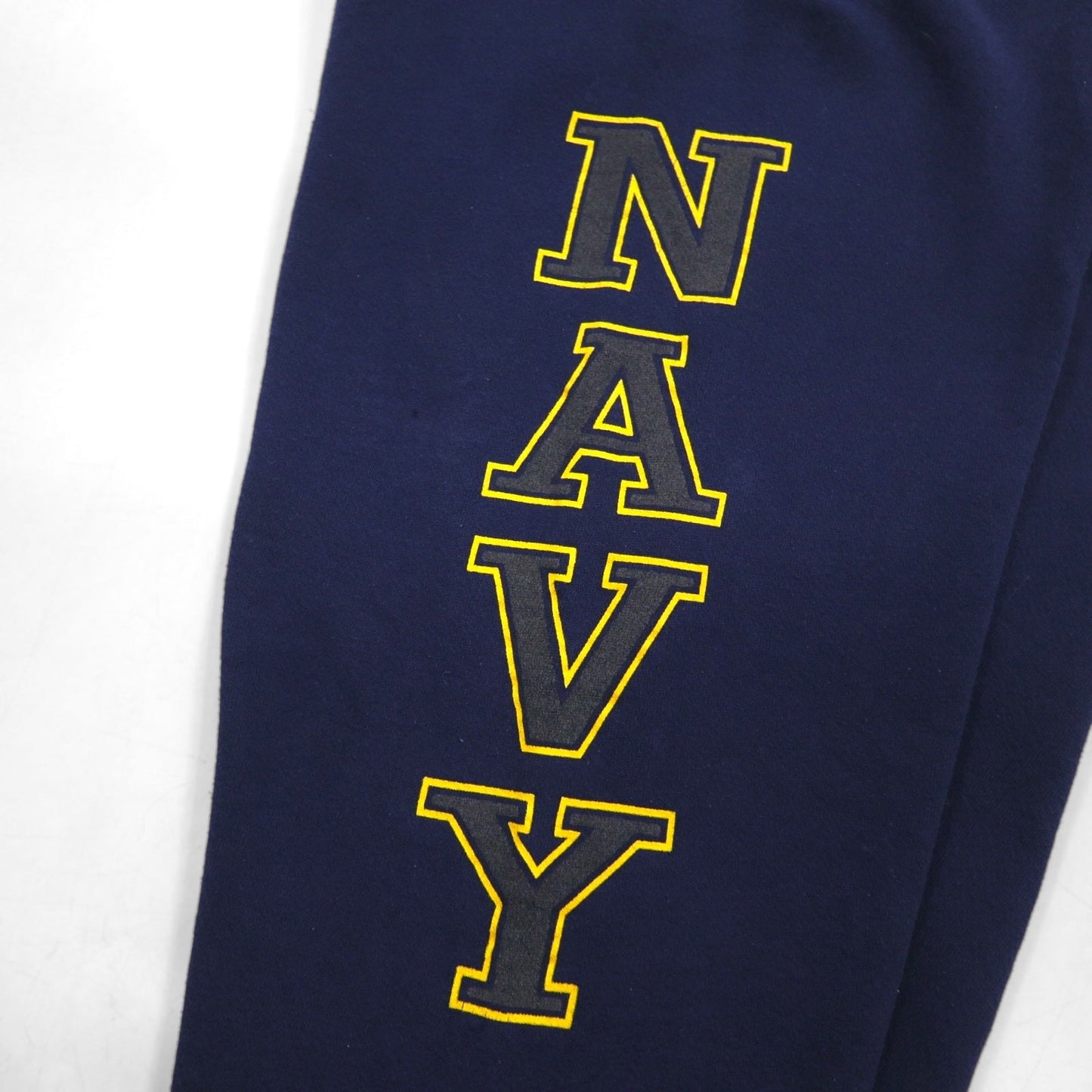 US NAVY 米軍 USA製 スウェットパンツ L ネイビー コットン ミリタリー SOFFE