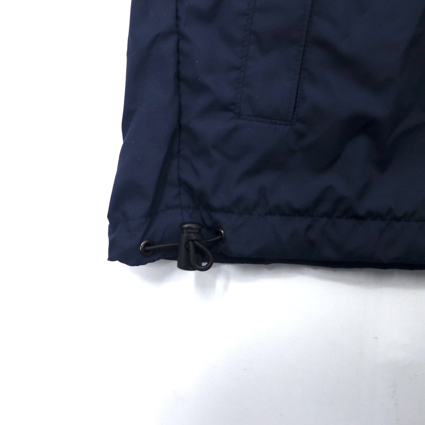 THE NORTH FACE アノラックパーカー M ネイビー ポリエステル ポケッタブル ワンポイントロゴ刺繍 NP0209 日本製