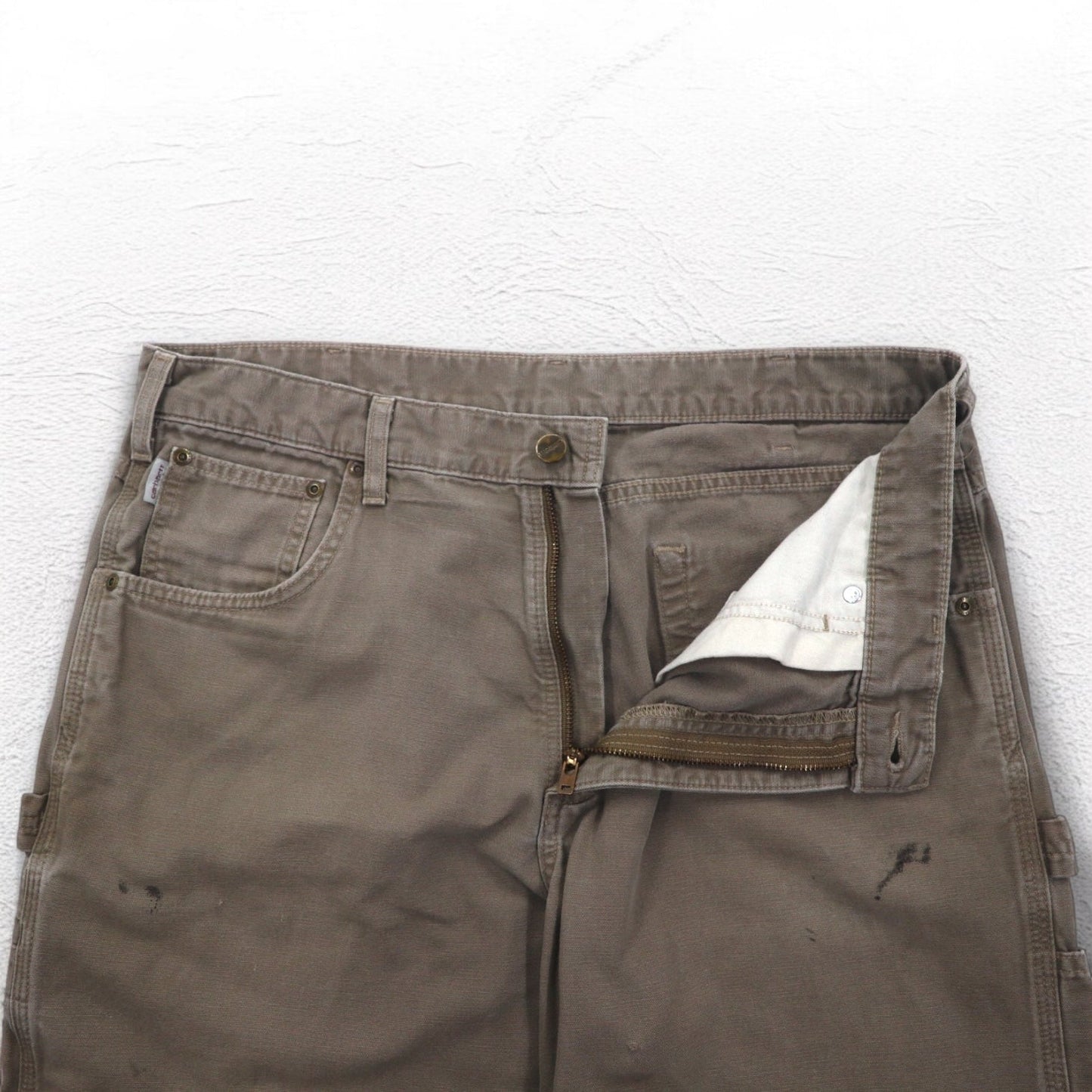 carhartt ダック ペインターパンツ ワークパンツ L グレー LOOSE FIT B159 MUS メキシコ製