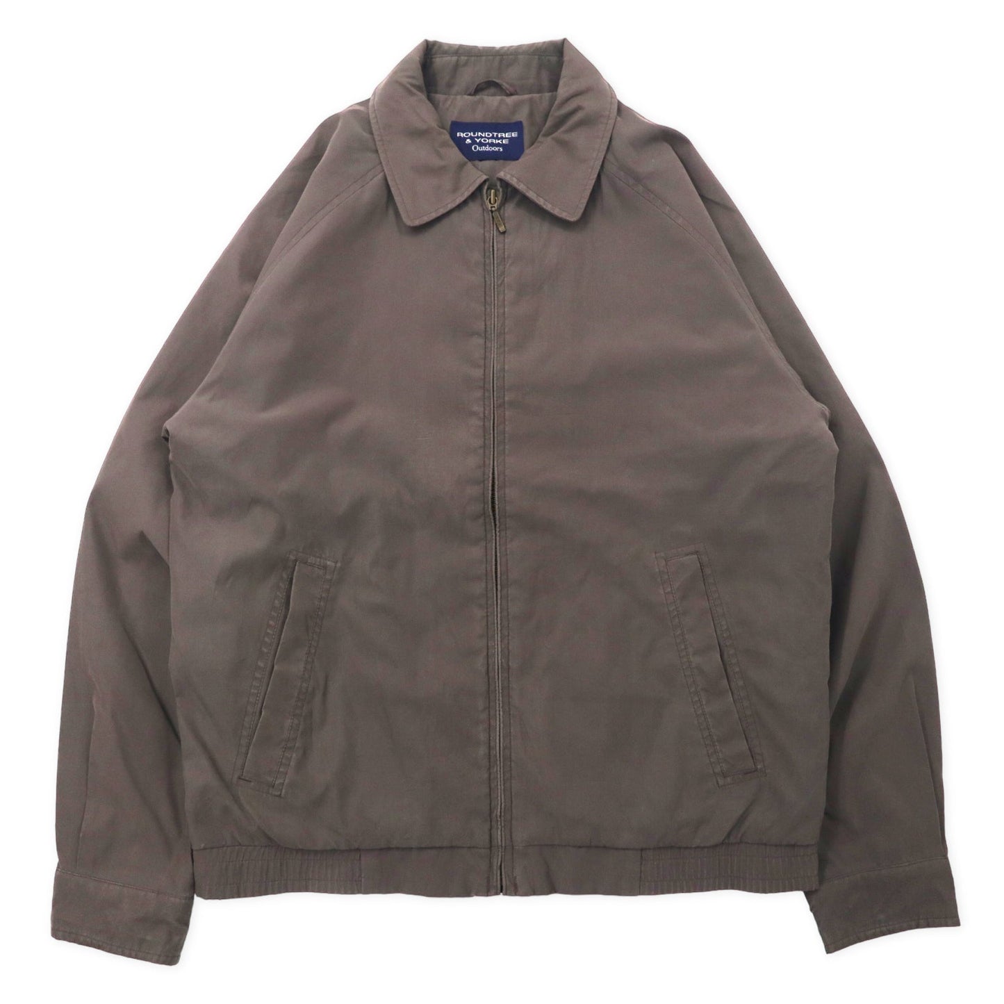 ROUNDTREE & YORKE Outdoors スウィングトップ ハリントンジャケット L カーキ ポリエステル