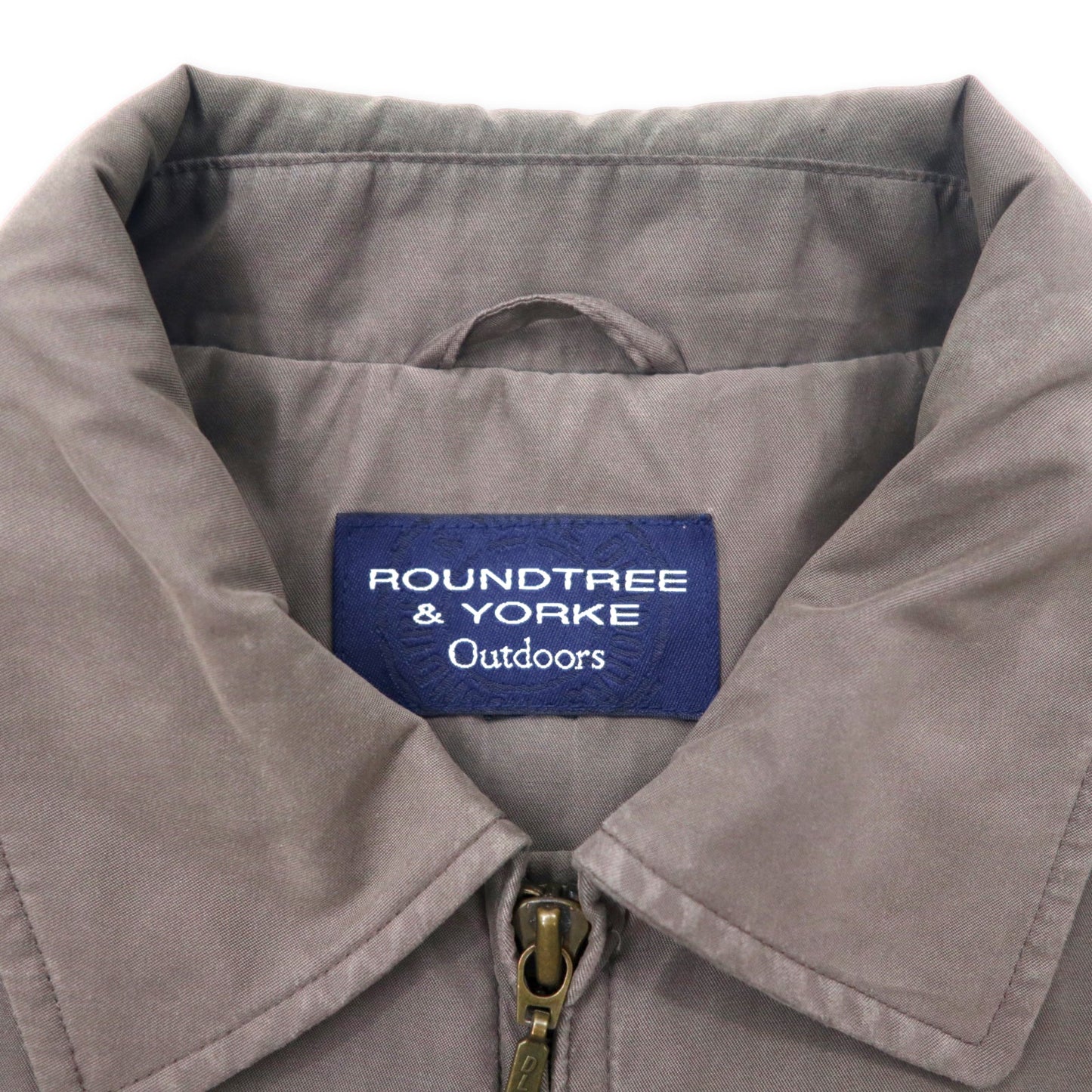 ROUNDTREE & YORKE Outdoors スウィングトップ ハリントンジャケット L カーキ ポリエステル