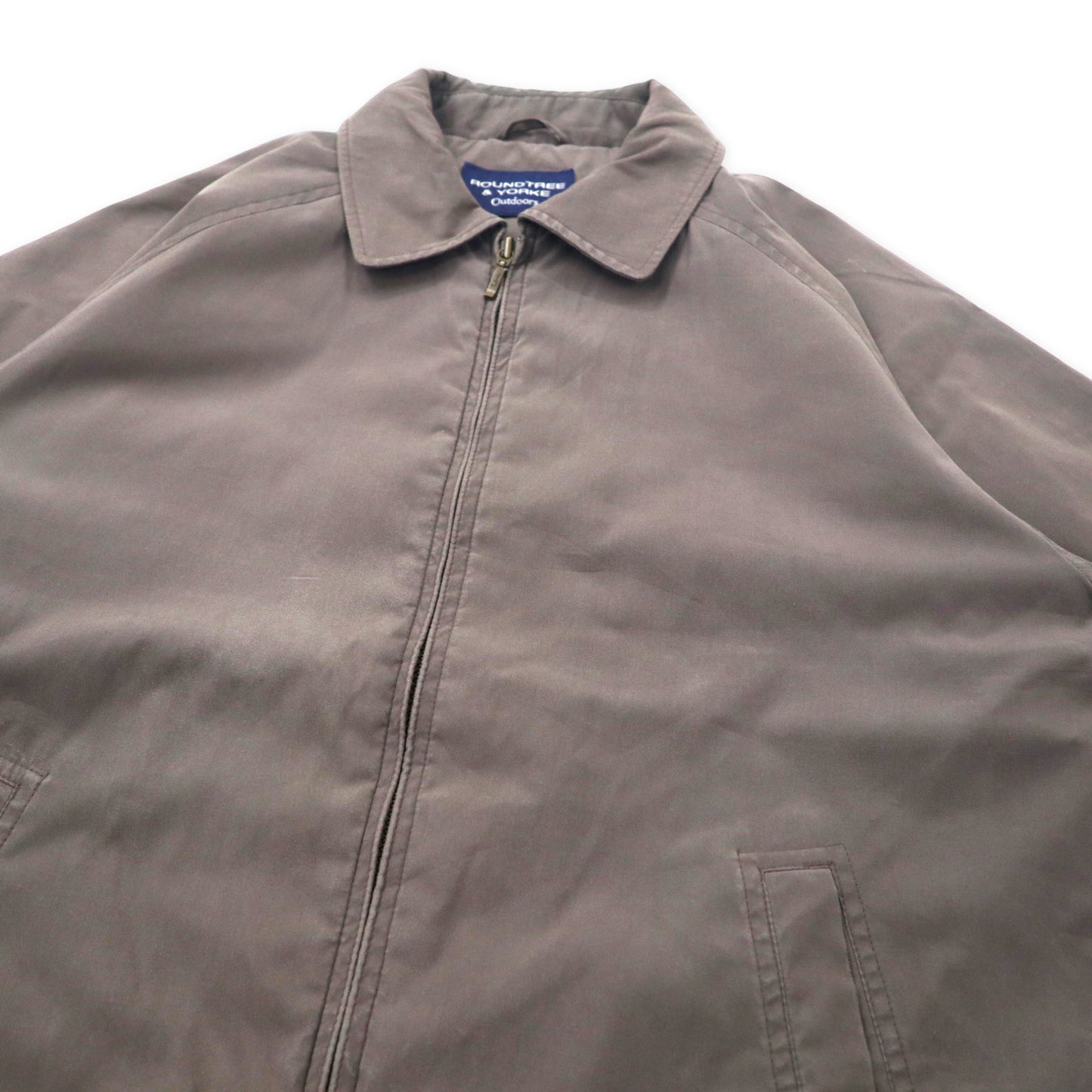 ROUNDTREE & YORKE Outdoors スウィングトップ ハリントンジャケット L カーキ ポリエステル