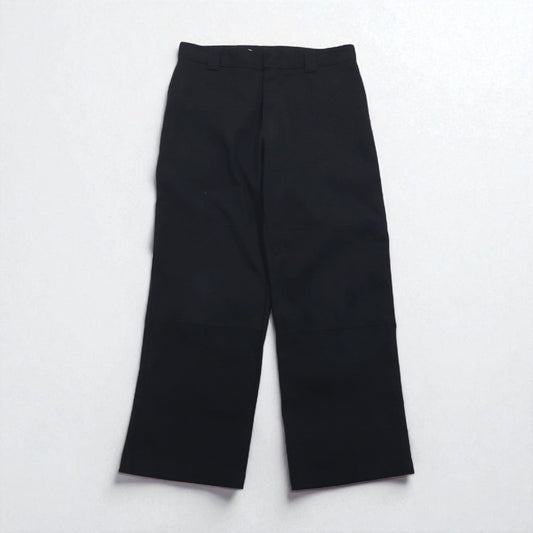 Dickies ルーズフィット LOOSE FIT ダブルニー ワークパンツ チノパンツ L ブラック 85283FBK メキシコ製