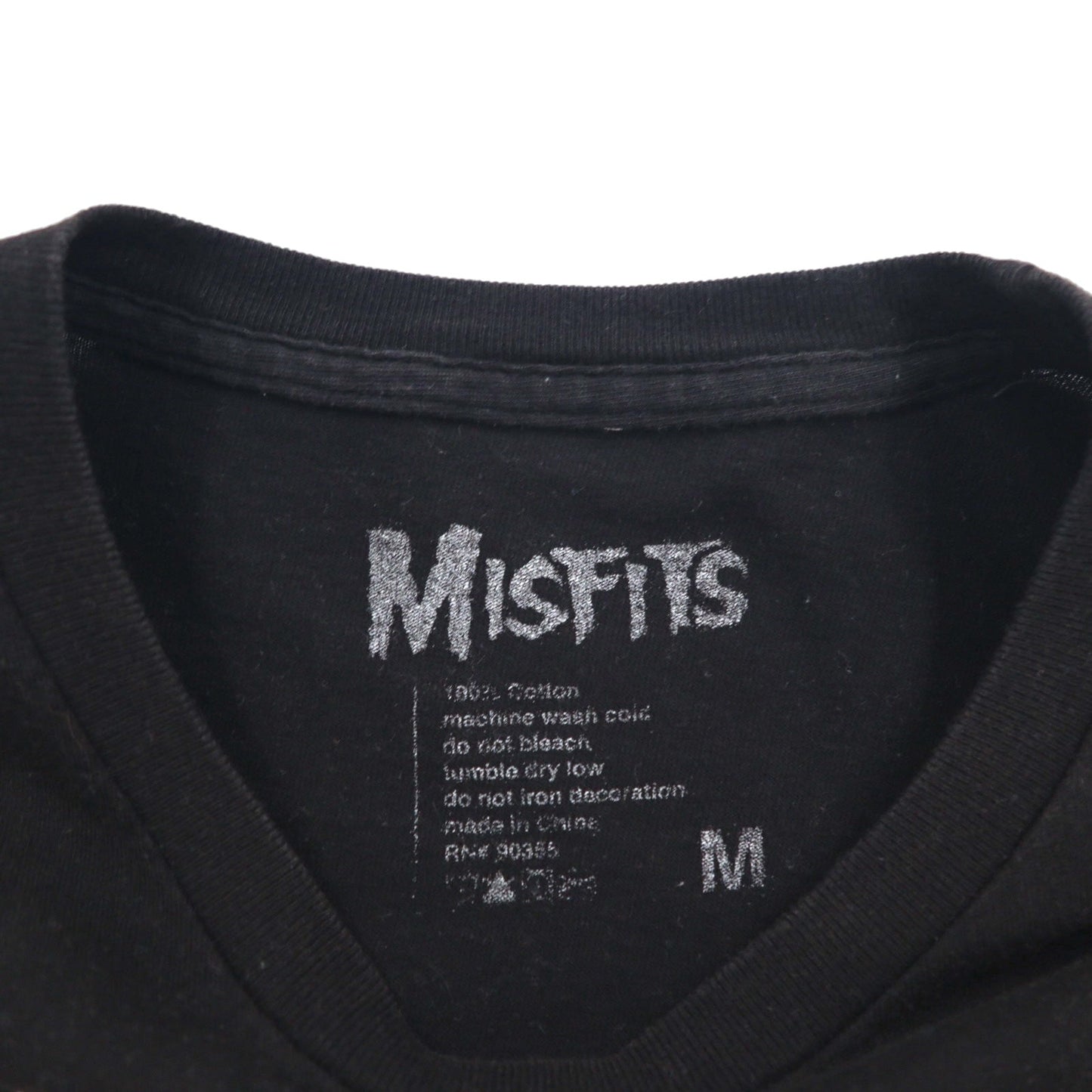 MISFITS ミスフィッツ ロック バンド Tシャツ M ブラック コットン クリムゾンゴースト