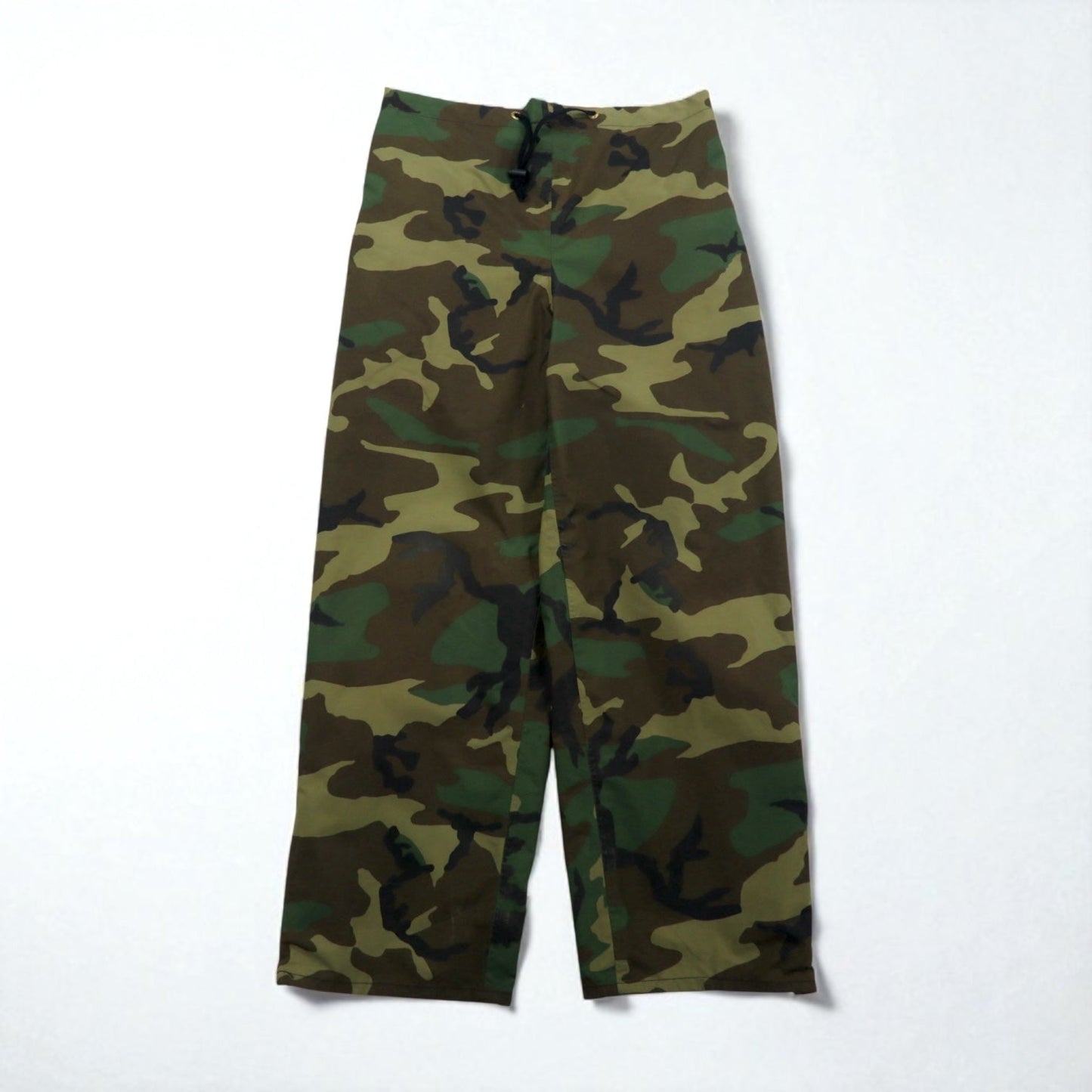 US ARMY 90年代 ゴアテックス GORE-TEX オーバーパンツ ナイロンパンツ M カーキ カモフラ U.S.CAVALRY