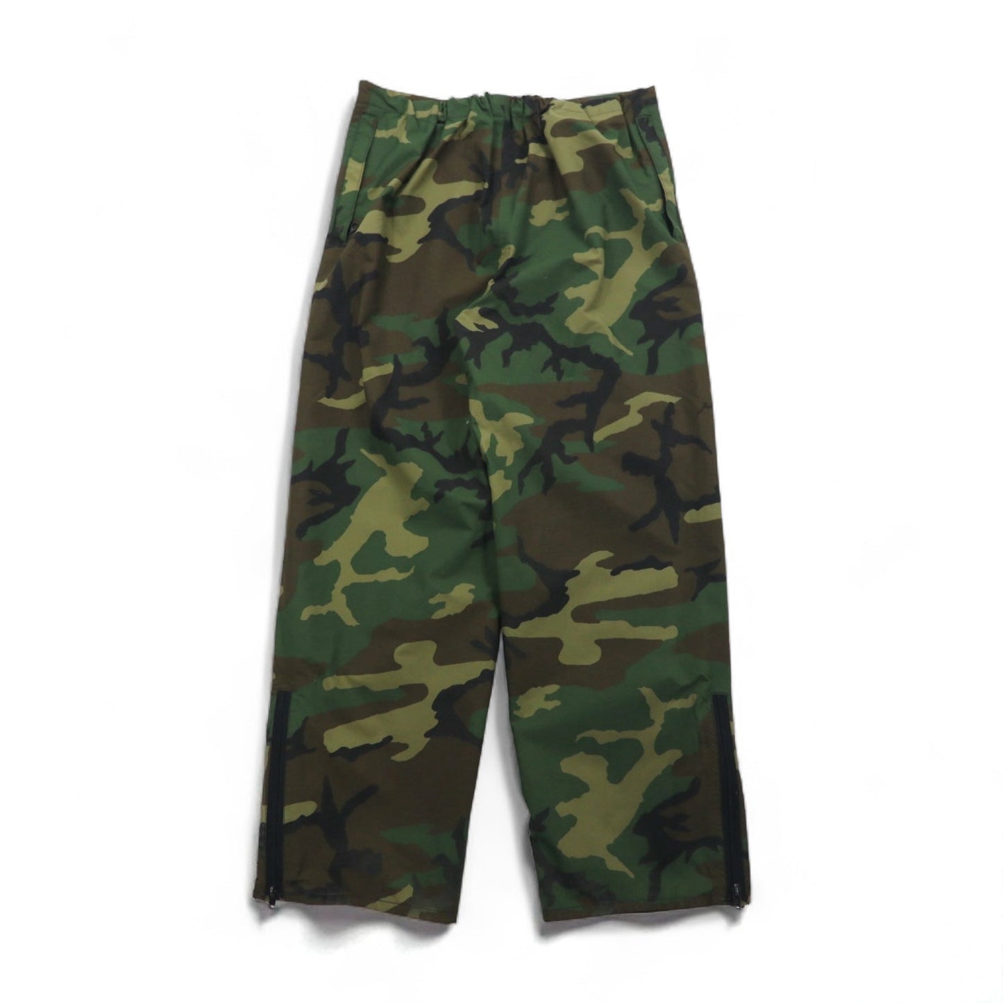US ARMY 90年代 ゴアテックス GORE-TEX オーバーパンツ ナイロンパンツ M カーキ カモフラ U.S.CAVALRY
