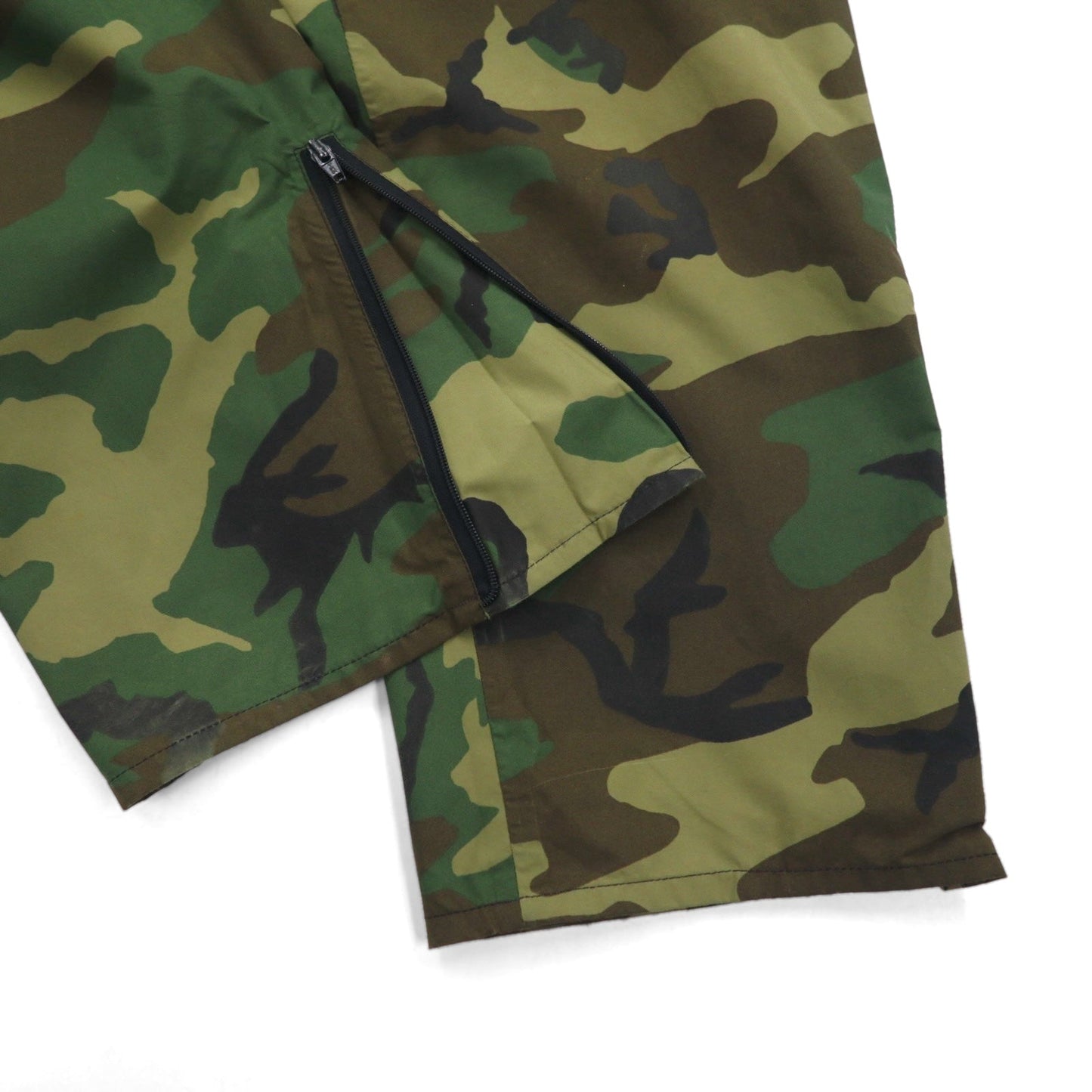 US ARMY 90年代 ゴアテックス GORE-TEX オーバーパンツ ナイロンパンツ M カーキ カモフラ U.S.CAVALRY