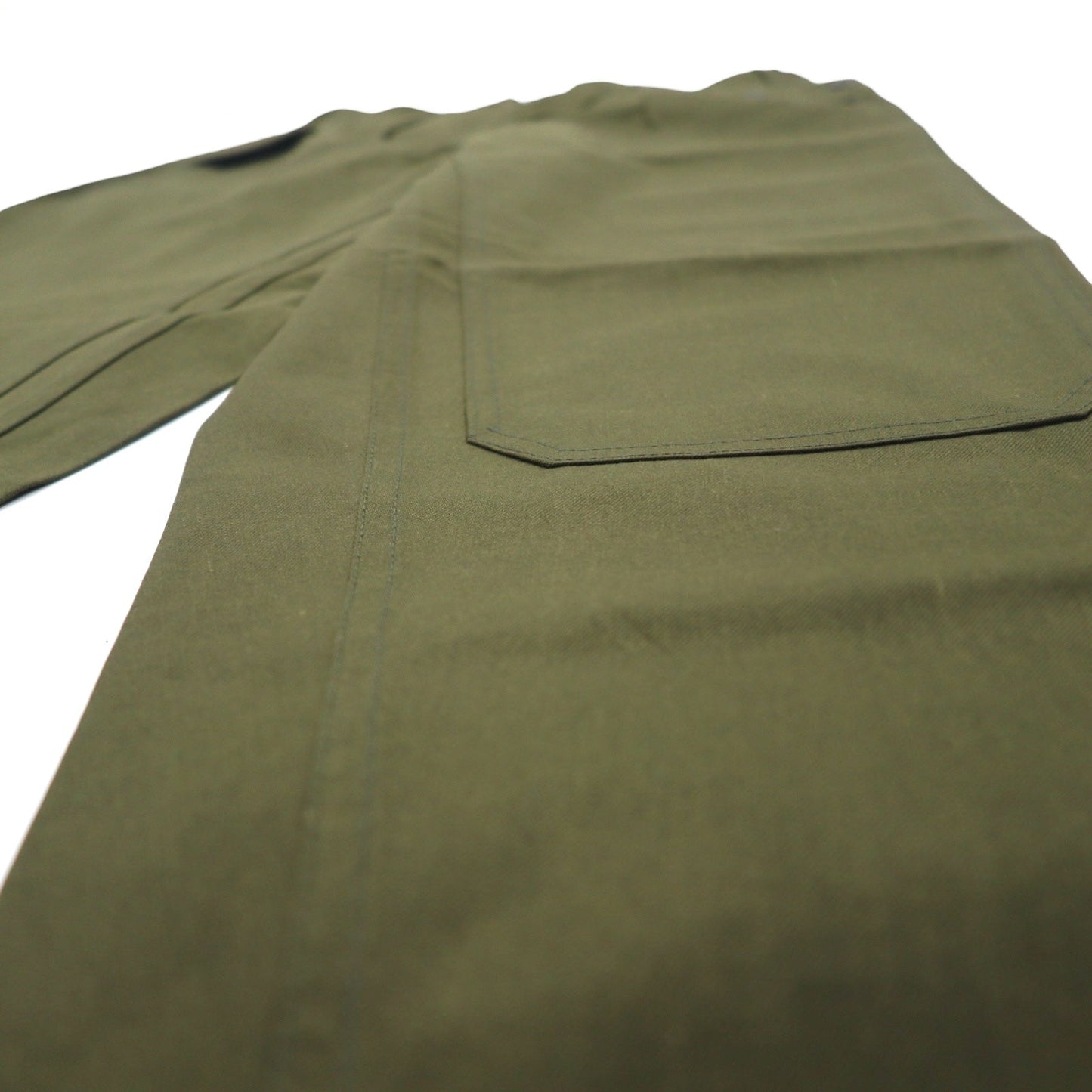 Vintage Czech Army チェコ軍 M-85 ダブルニー フィールド カーゴパンツ L カーキ ミリタリー デッドストック 未使用品