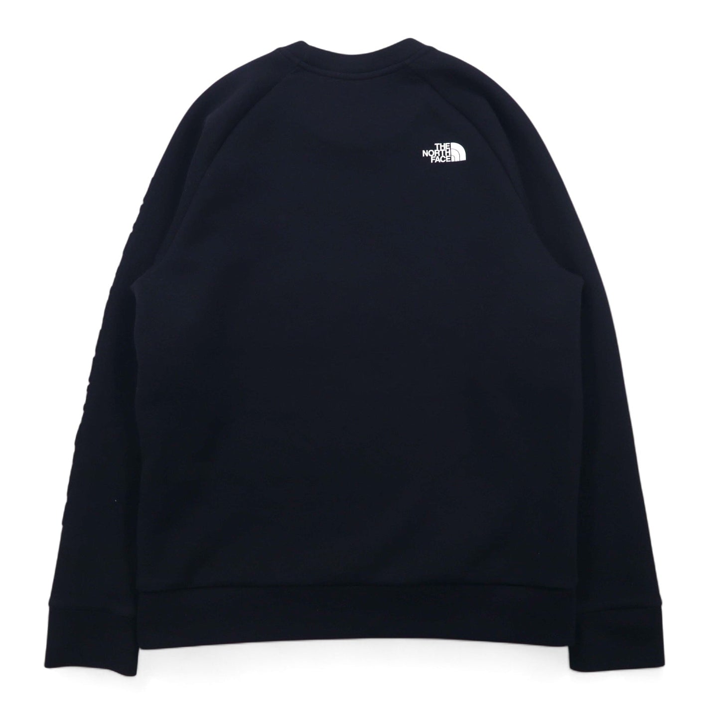 THE NORTH FACE テックエアースウェット M ブラック ポリエステルレーヨン 袖ロゴ Tech Air Sweat Crew NT12087