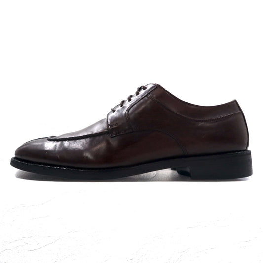 COLE HAAN スプリットトゥ Uチップ ドレスシューズ 26.5cm ブラウン レザー 01595
