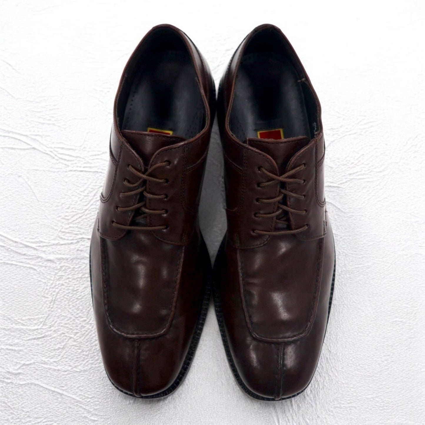COLE HAAN スプリットトゥ Uチップ ドレスシューズ 26.5cm ブラウン レザー 01595