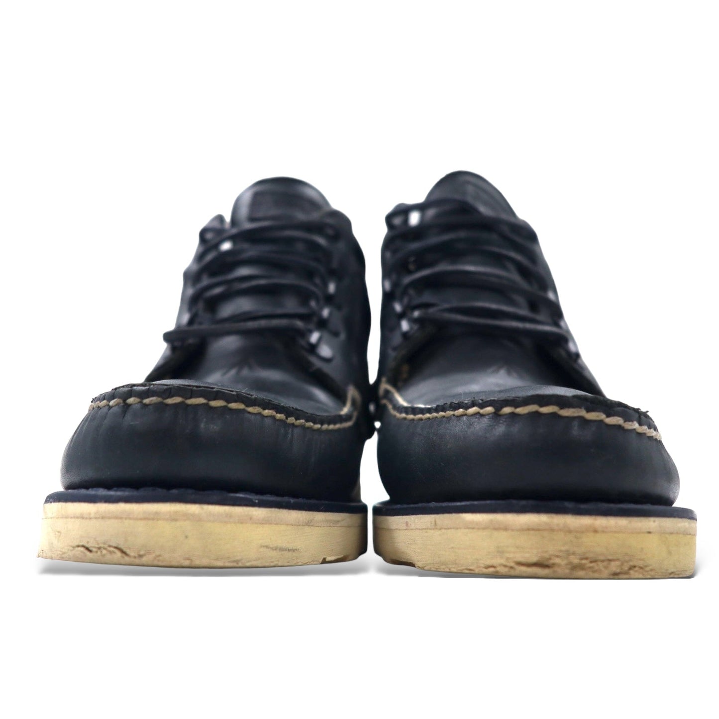 TIMBERLAND × NEXUS Ⅶ ゴアテックス クラシック モカシンブーツ 26.5cm ネイビー レザー 防水 MIL-5H GORE-TEX BOOTS 19511