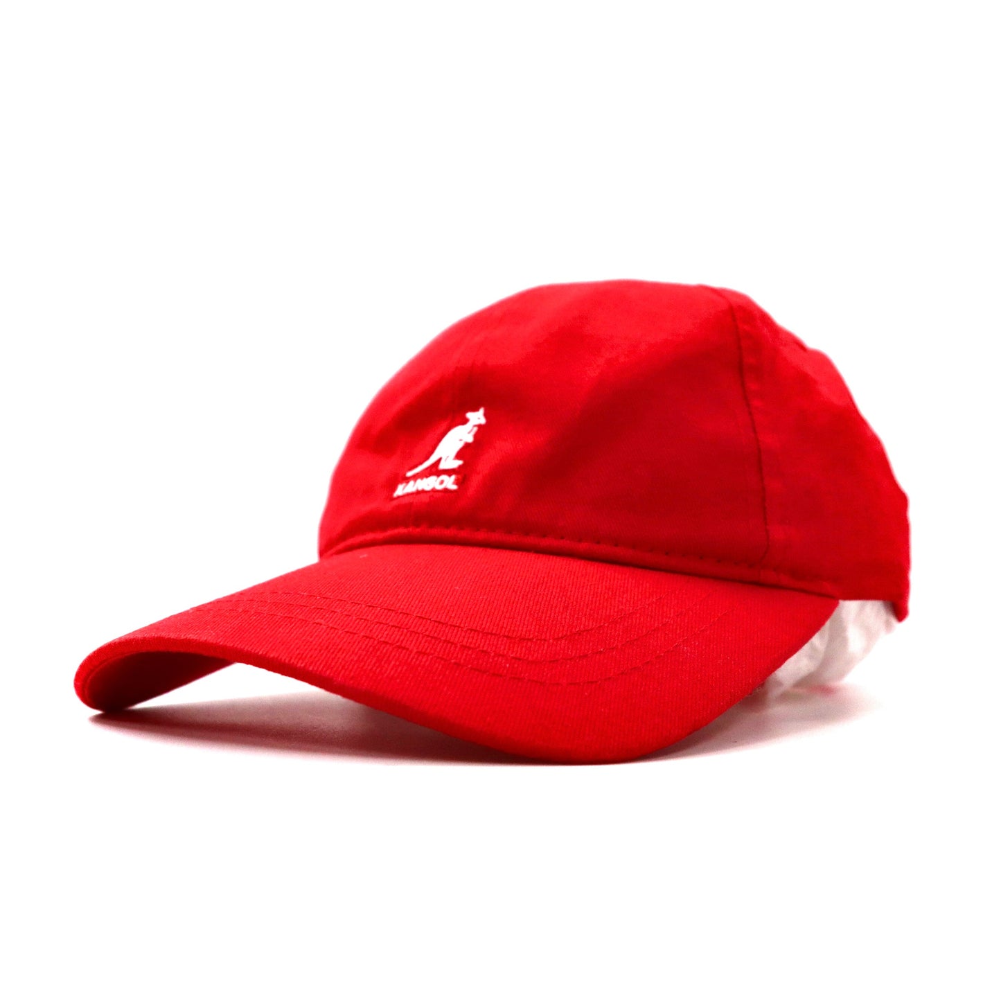 KANGOL 6パネルキャップ ONE レッド コットン