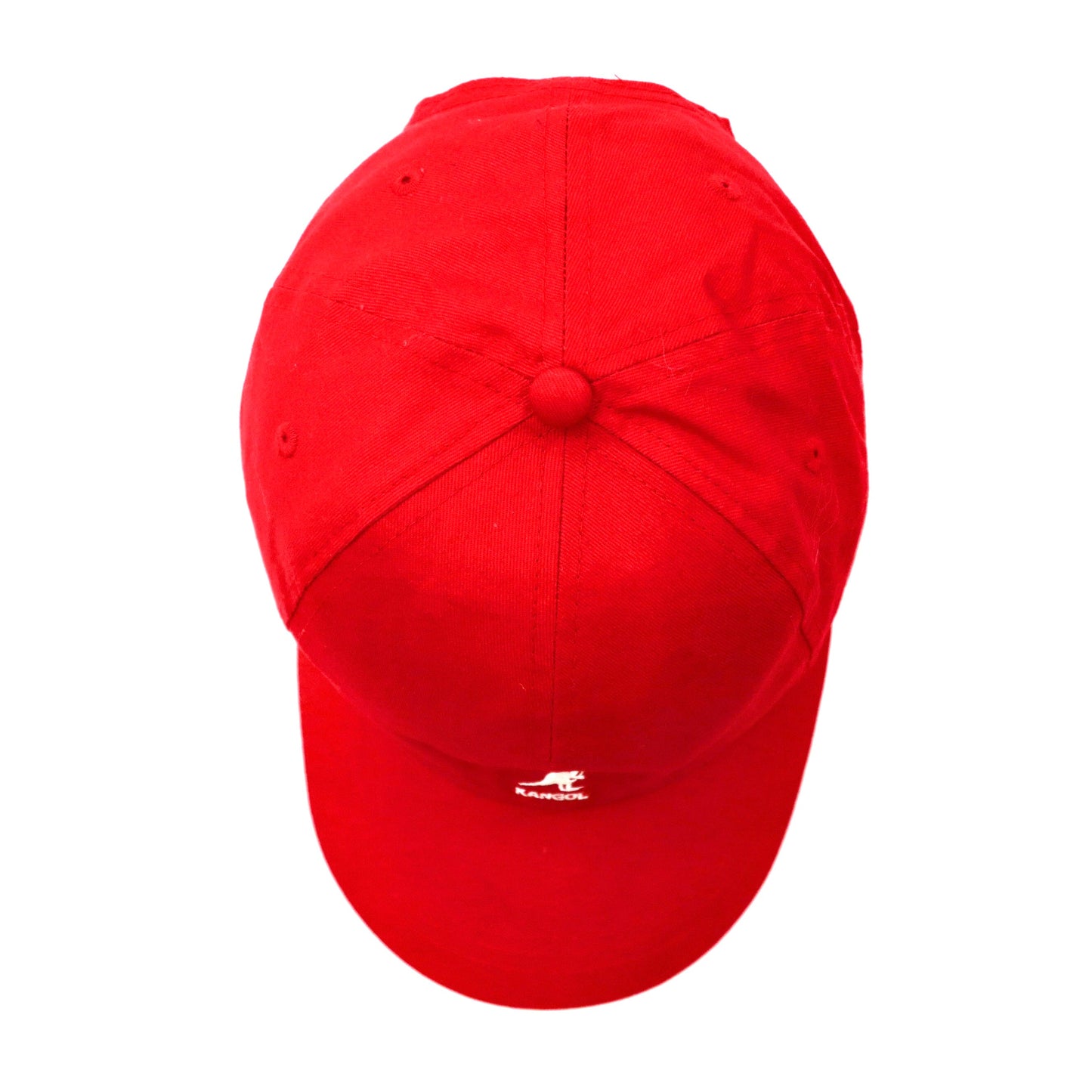 KANGOL 6パネルキャップ ONE レッド コットン
