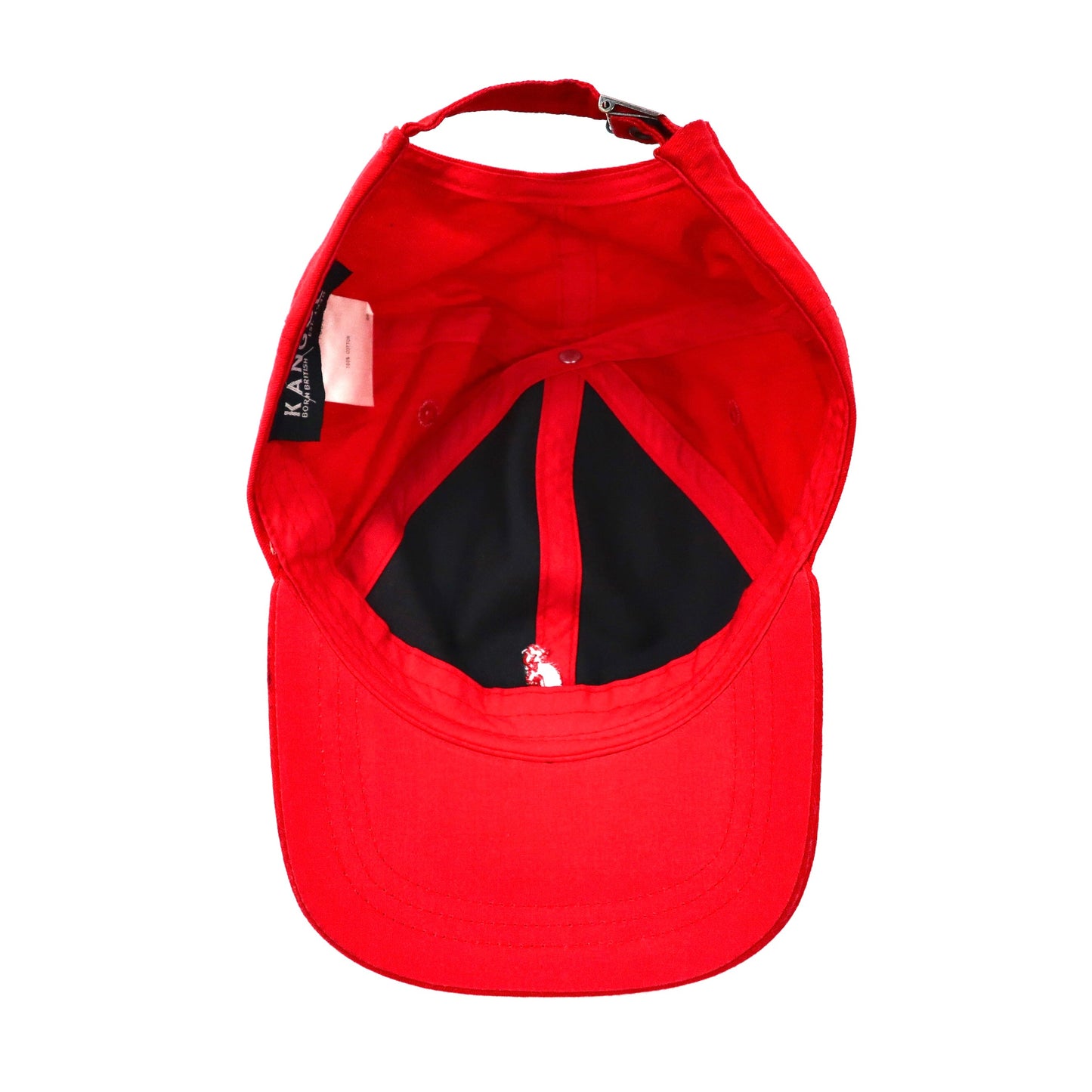 KANGOL 6パネルキャップ ONE レッド コットン