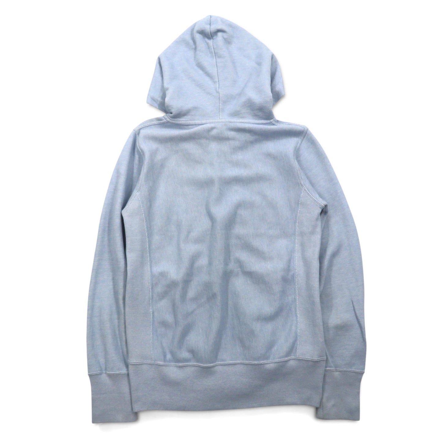 Champion リバースウィーブ REVERSE WEAVE ダブル ジップアップパーカー M ライト ブルー CWSF113