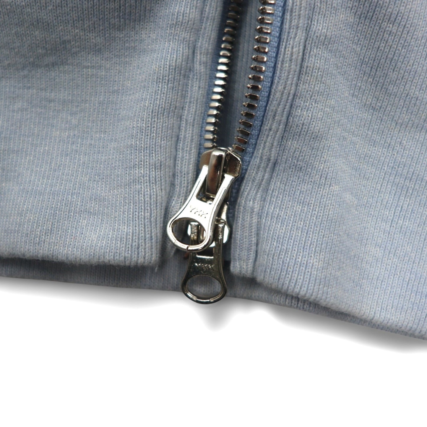 Champion リバースウィーブ REVERSE WEAVE ダブル ジップアップパーカー M ライト ブルー CWSF113