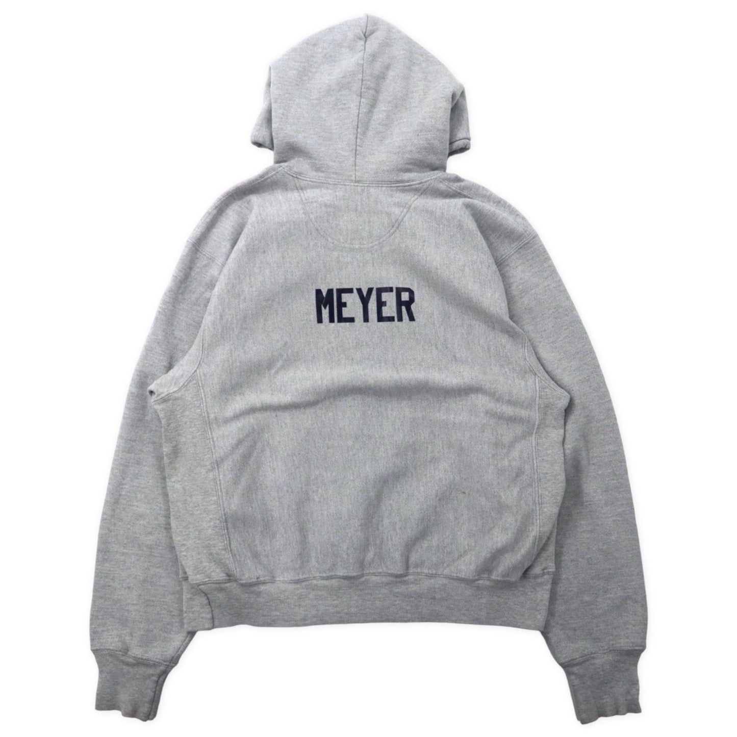 Champion プレミアム リバースウィーブ プルオーバーパーカー M グレー コットン PENNS VALLEY VOLLEYBALL カレッジプリント PREMIUM REVERSE WEAVE