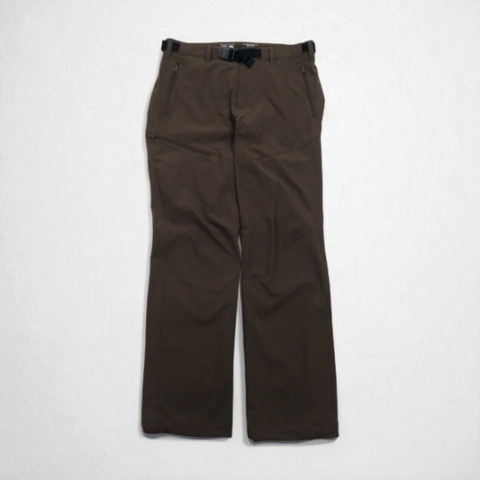 MOUNTAIN HARDWEAR チョックストンハイクパンツ アウトドア クライミングパンツ M ブラウン ナイロン ストレッチ OM0304