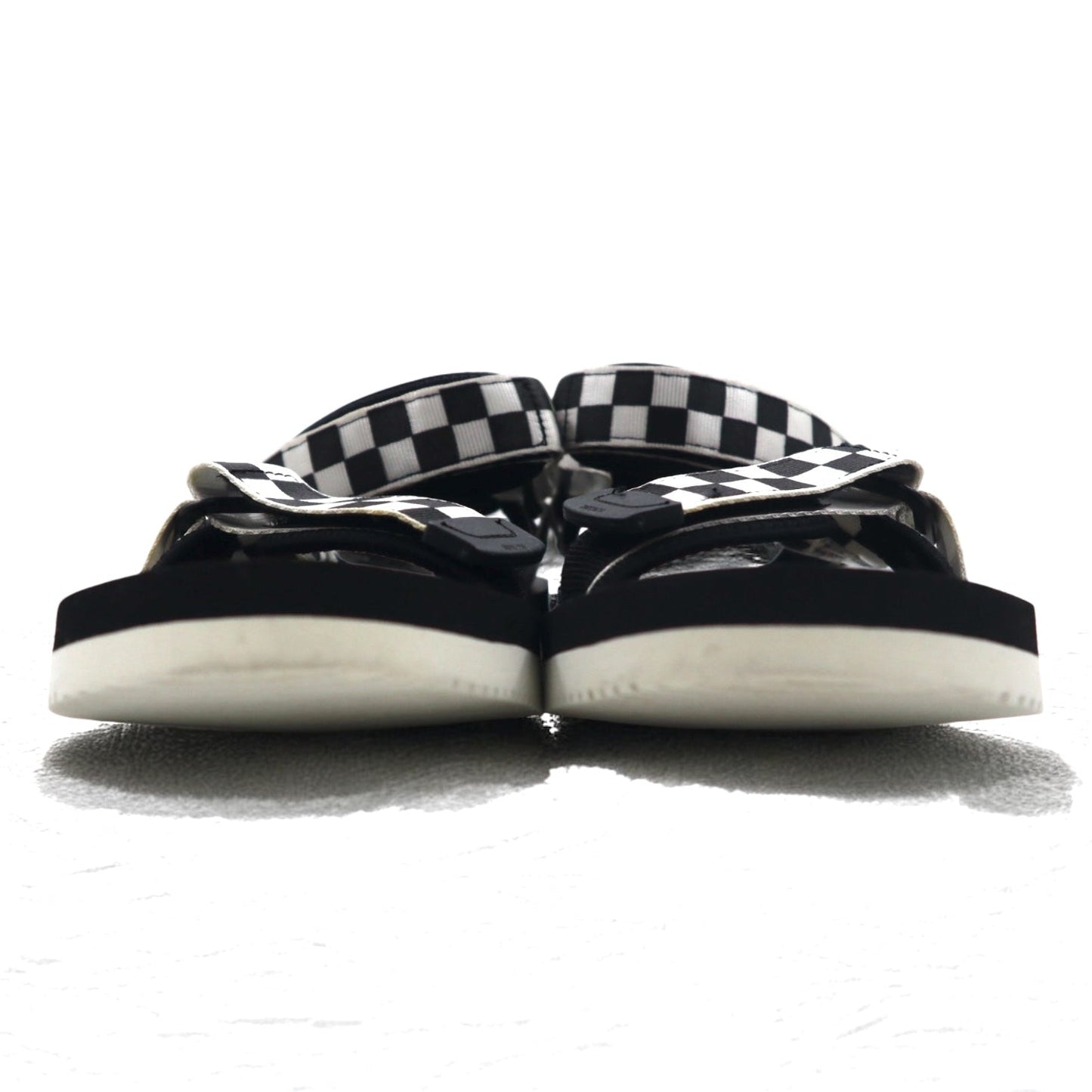 SUICOKE フラッグチェック DEPA スポーツサンダル 26cm ブラック VIBRAMソール