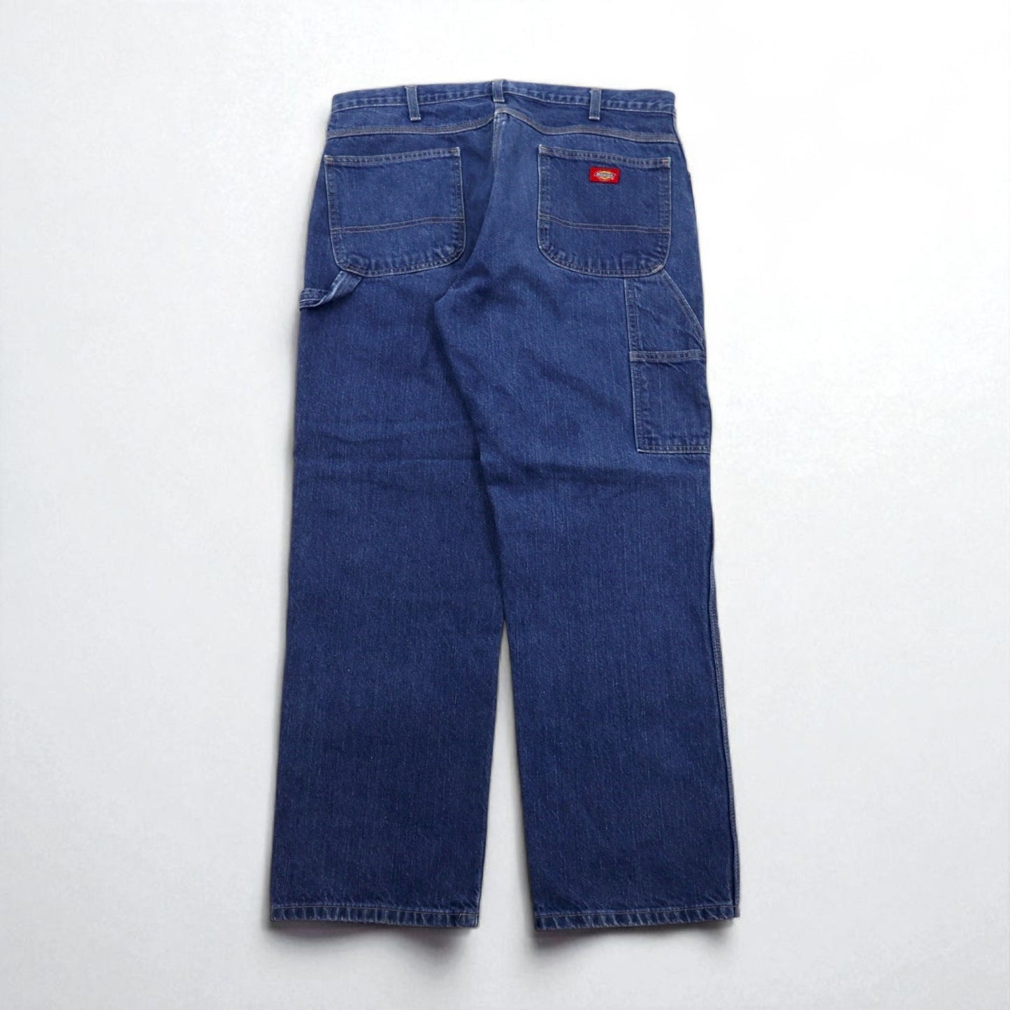 Dickies ルーズフィット ペインター デニムパンツ XL インディゴ ブルー コットン