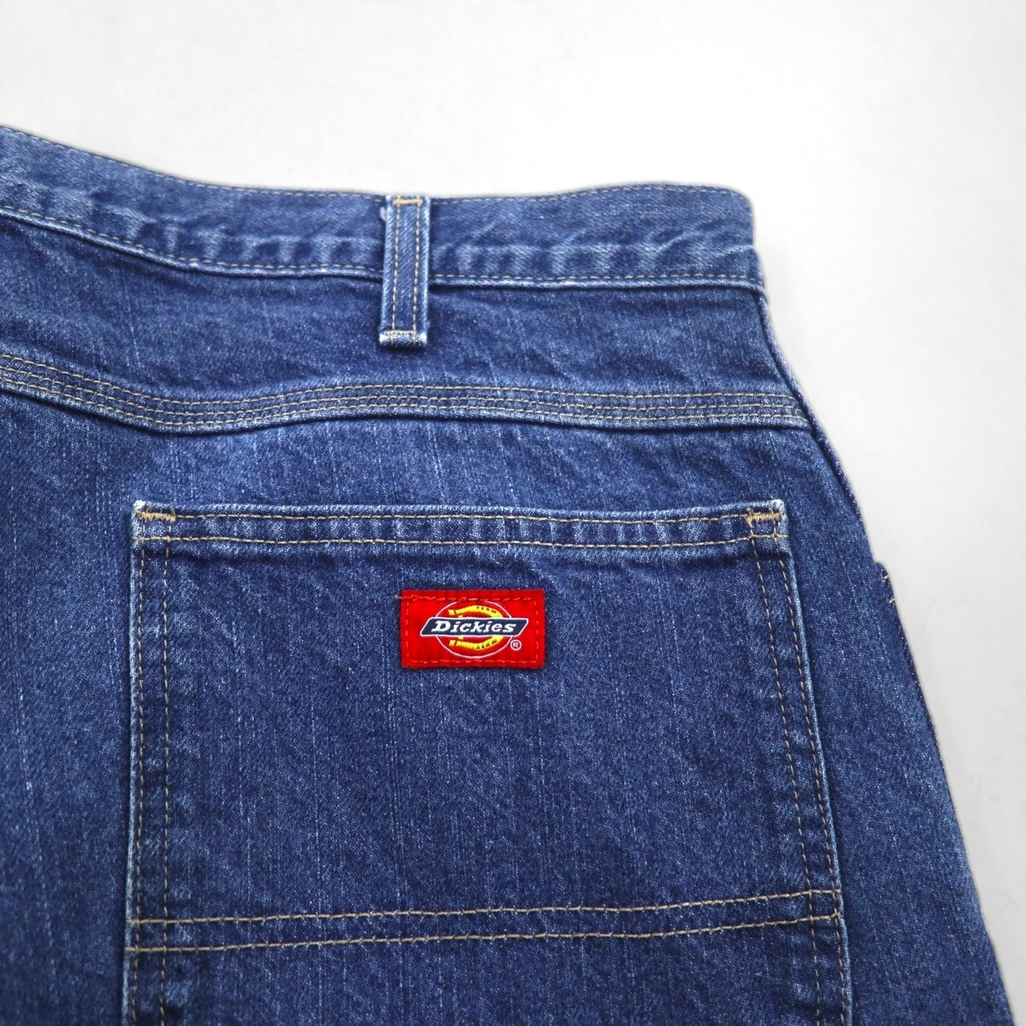 Dickies ルーズフィット ペインター デニムパンツ XL インディゴ ブルー コットン