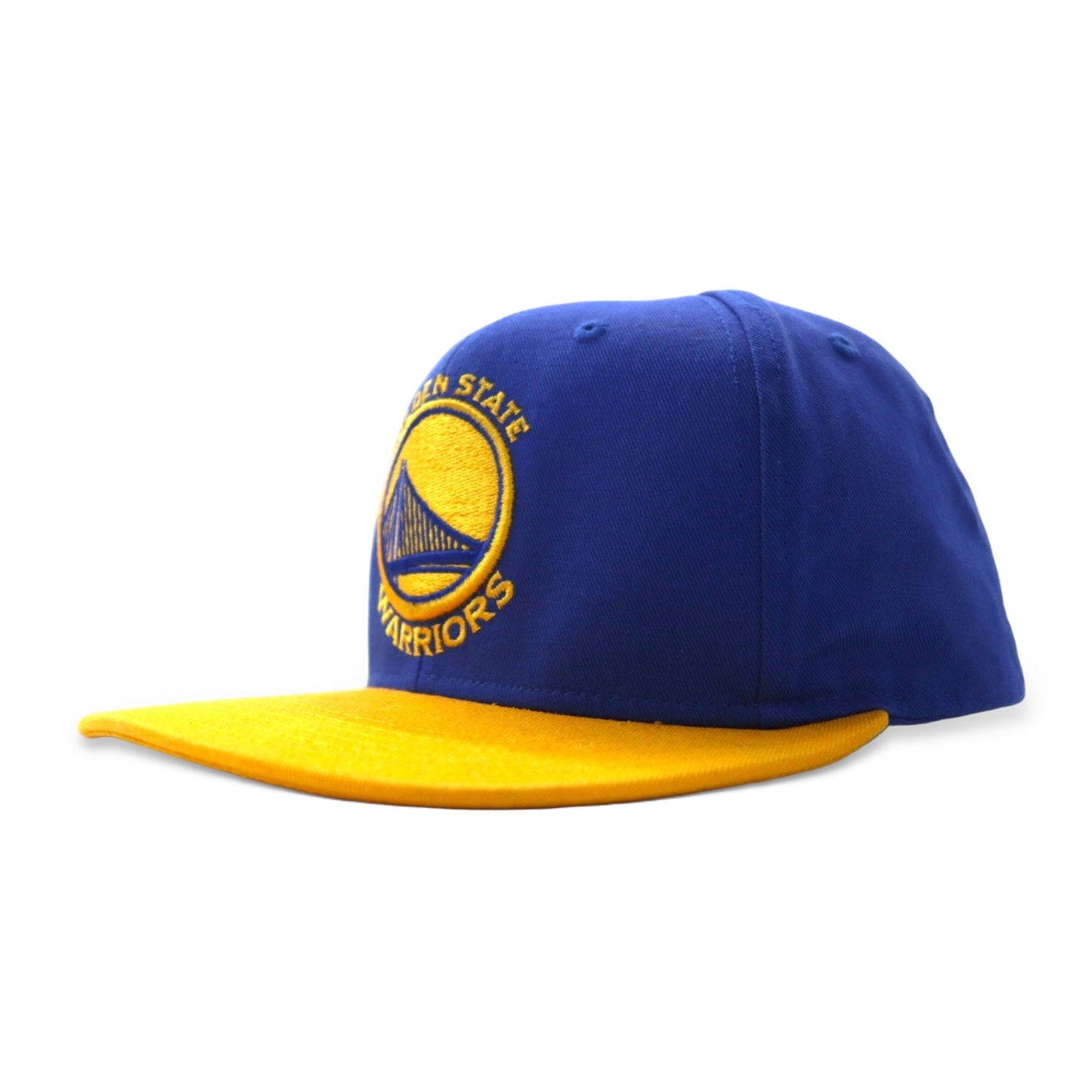 adidas ベースボールキャップ ONE ブルー コットン スナップバック NBA GOLDEN STATE WARRIORS