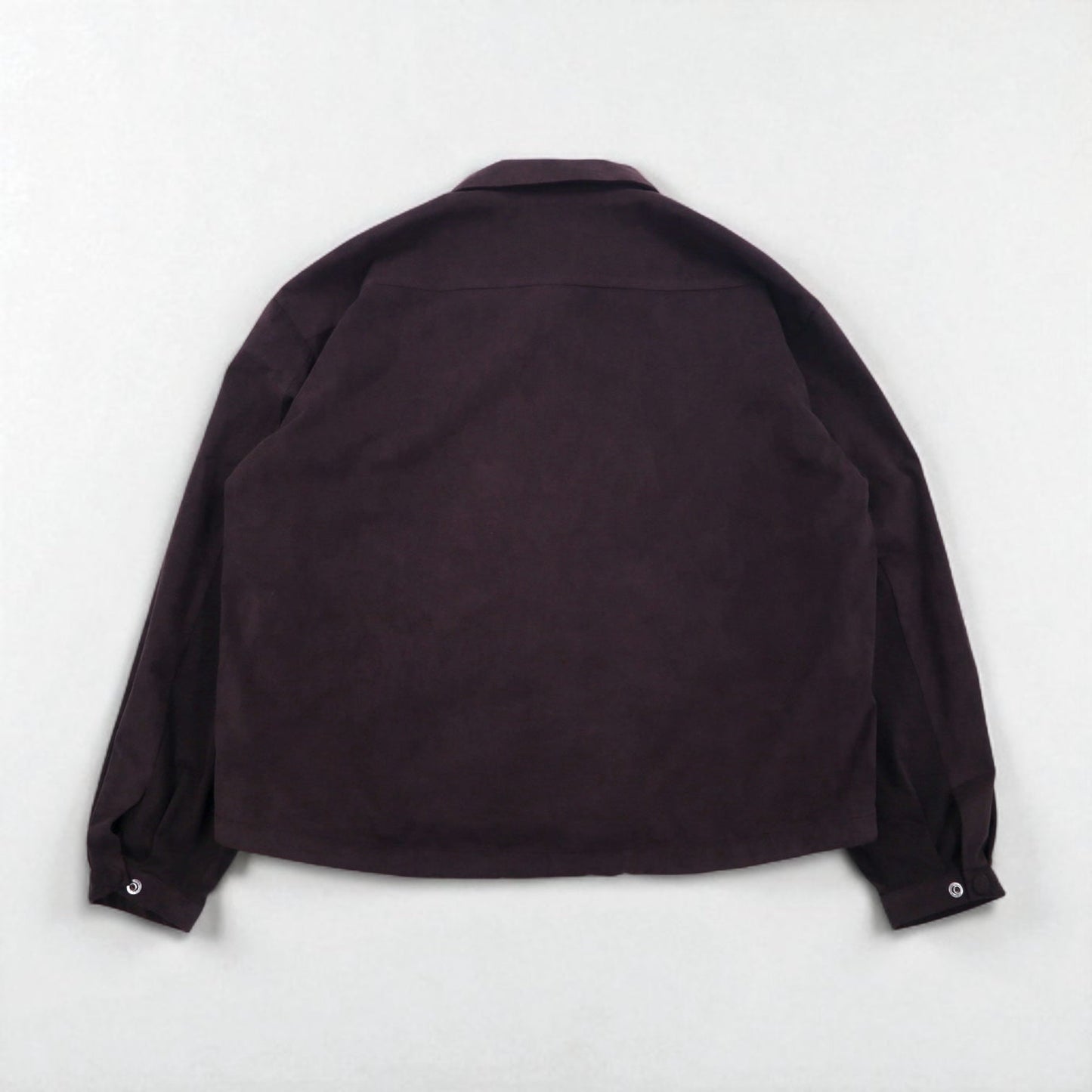 stein フェイクスエード レザー コーチジャケット Fake Suede Jacket オーバーサイズ M ブラウン ST-019 日本製