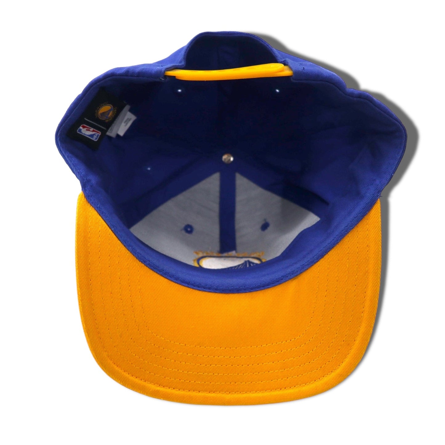adidas ベースボールキャップ ONE ブルー コットン スナップバック NBA GOLDEN STATE WARRIORS