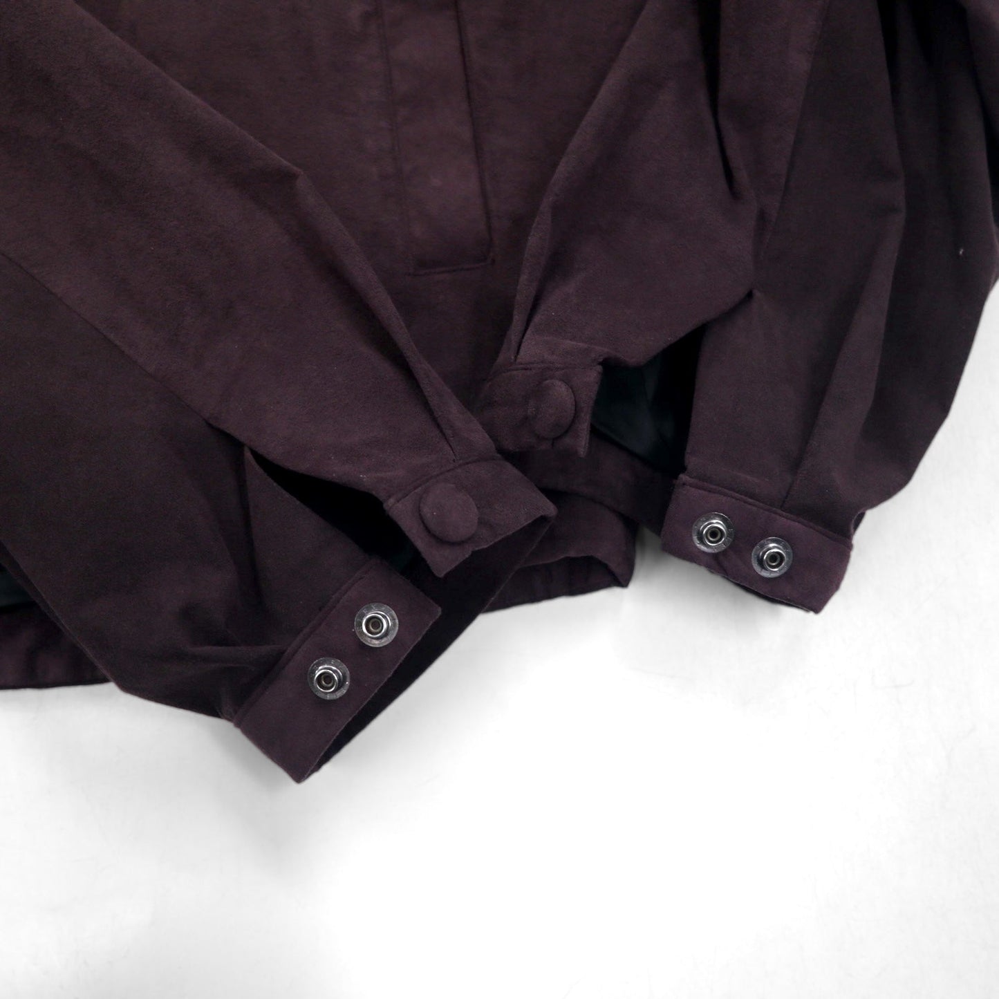 stein フェイクスエード レザー コーチジャケット Fake Suede Jacket オーバーサイズ M ブラウン ST-019 日本製