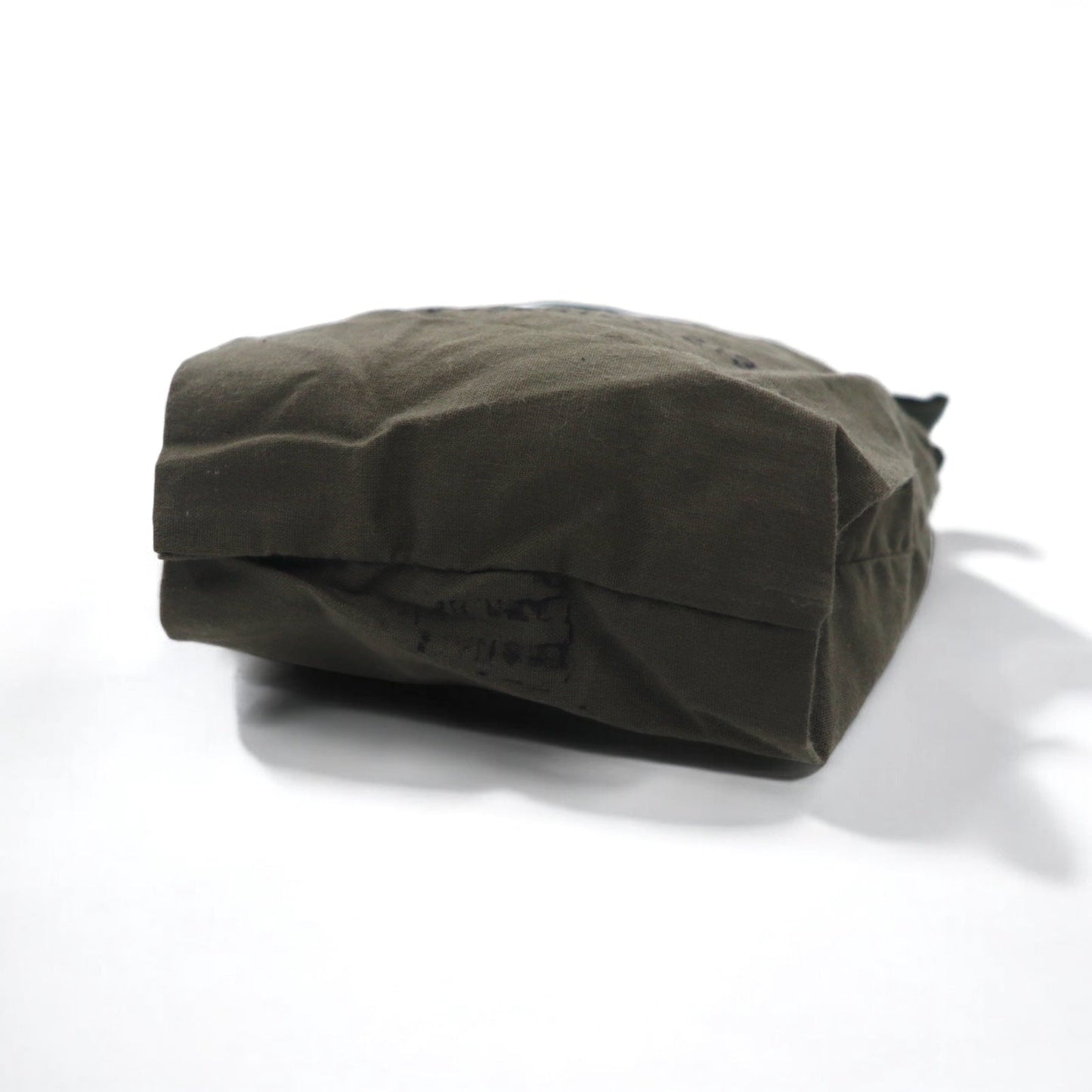 US ARMY 米軍 80年代 7.62 アンモショルダー ポーチ カーキ ステンシル ミリタリー デッドストック 未使用品