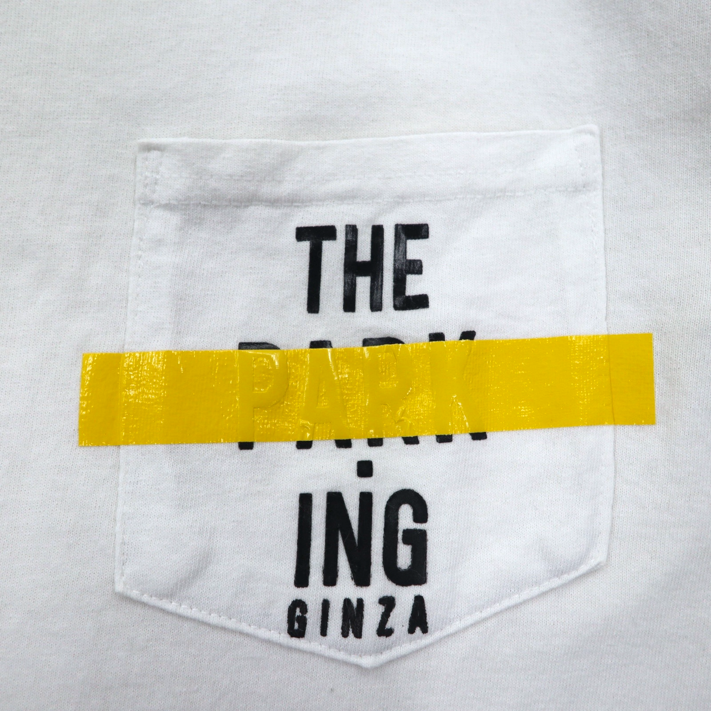 TOGA VIRILIS ポケット付き Tシャツ ポケTee S ホワイト THE PARKING GINZA 限定