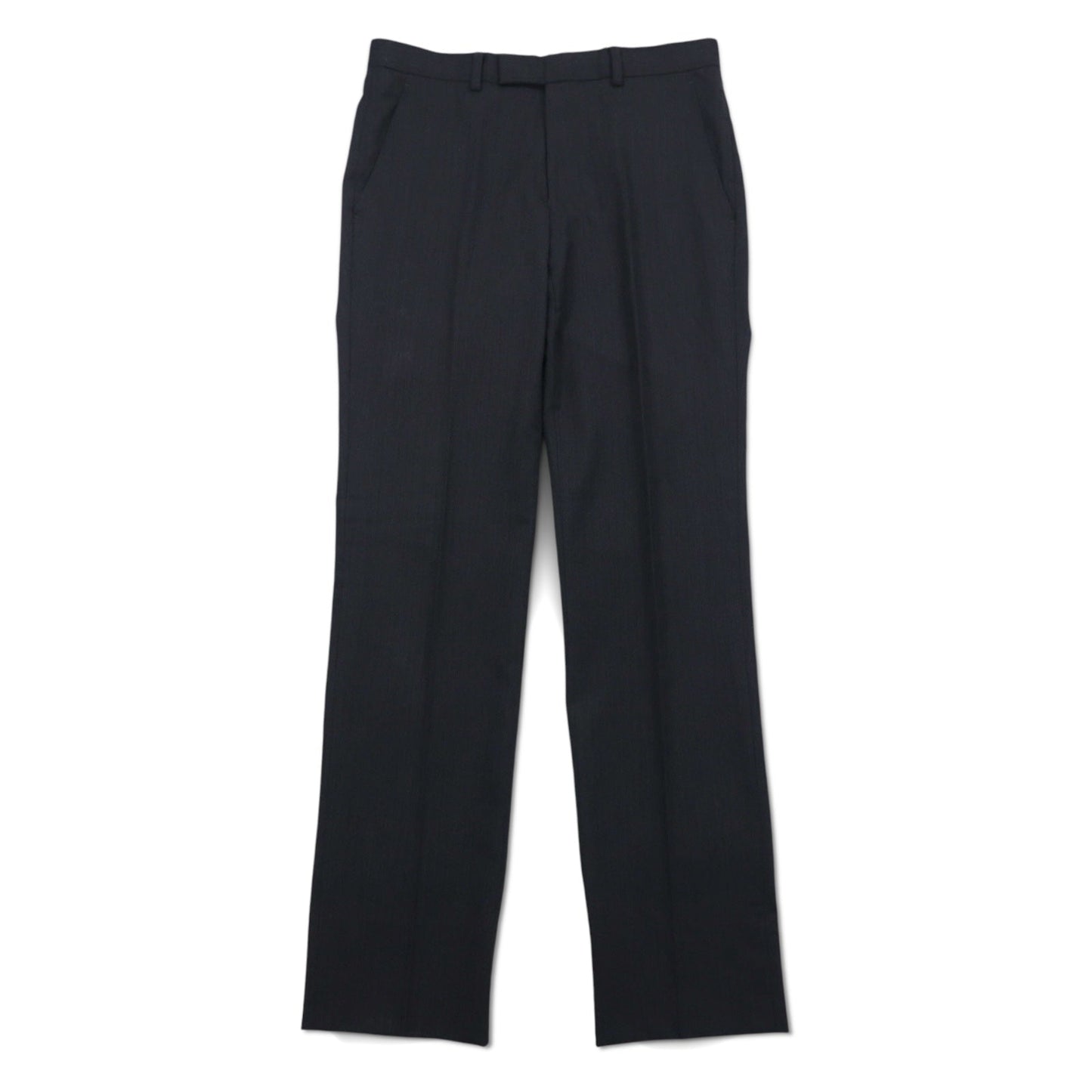 THE SUIT COMPANY 2B スーツ セットアップ M グレー ストライプ ウール ストレッチ オールシーズン