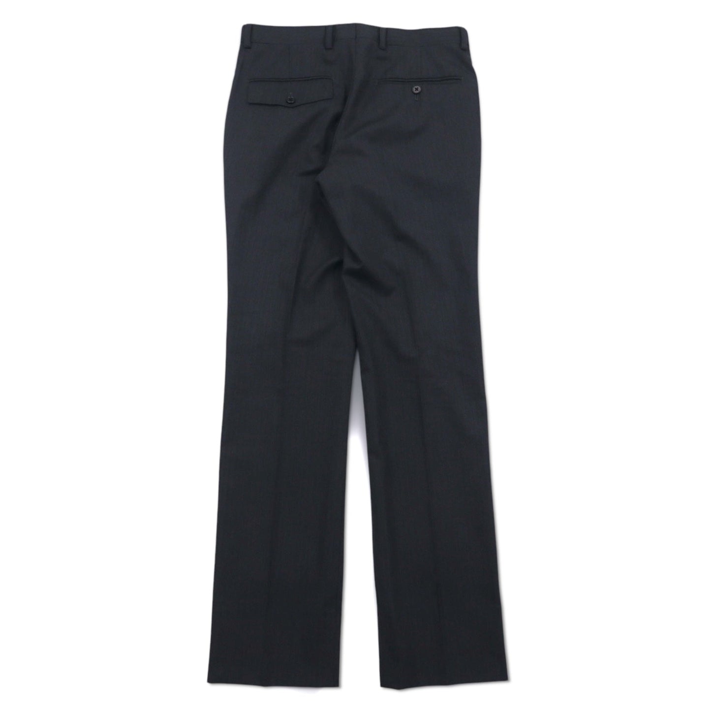 THE SUIT COMPANY 2B スーツ セットアップ M グレー ストライプ ウール ストレッチ オールシーズン