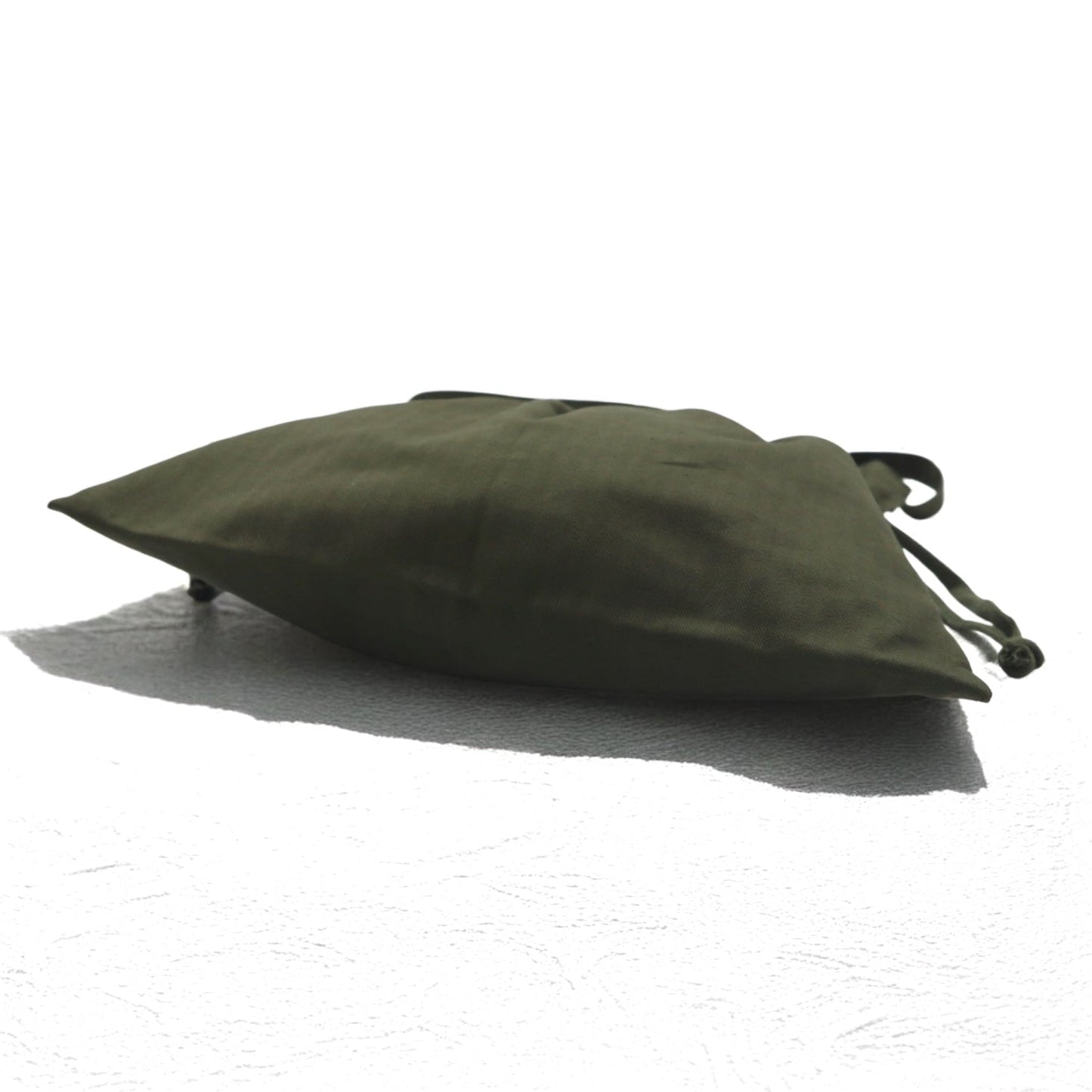US ARMY 米軍 赤十字 American Red Cross 巾着 ショルダーバッグ カーキ ミリタリー YMCL KY デッドストック 未使用品