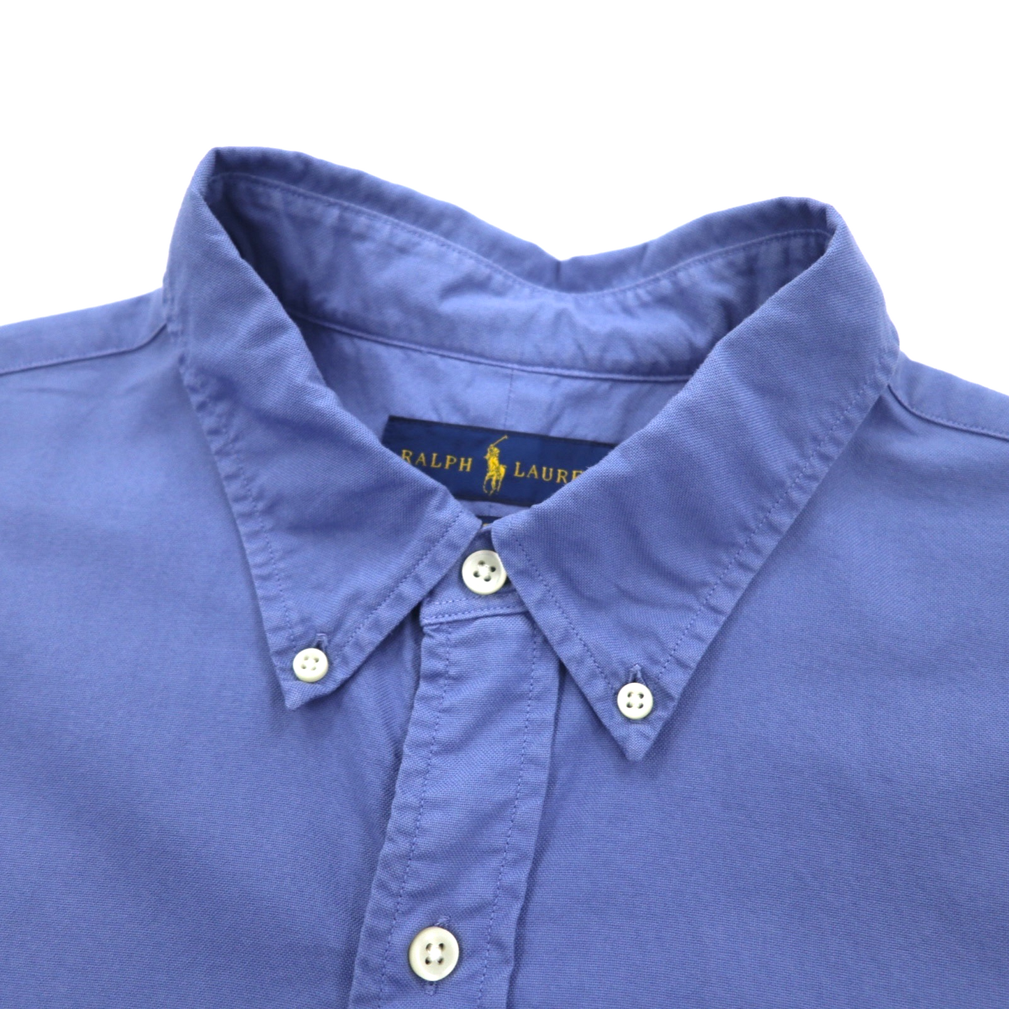 RALPH LAUREN ボタンダウンシャツ XL ブルー CLASSIC FIT ビッグサイズ スモールポニー刺繍