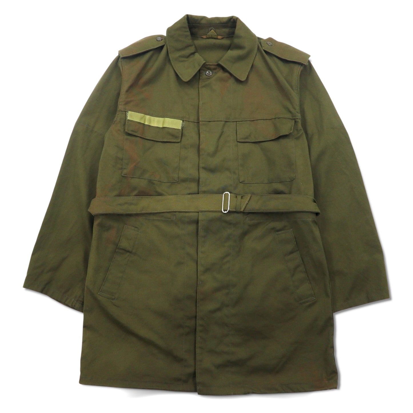 Vintage Czech Army チェコ軍 90年代 M-85 フィールドジャケット XL カーキ ミリタリー ベルト付き zekon michalovce
